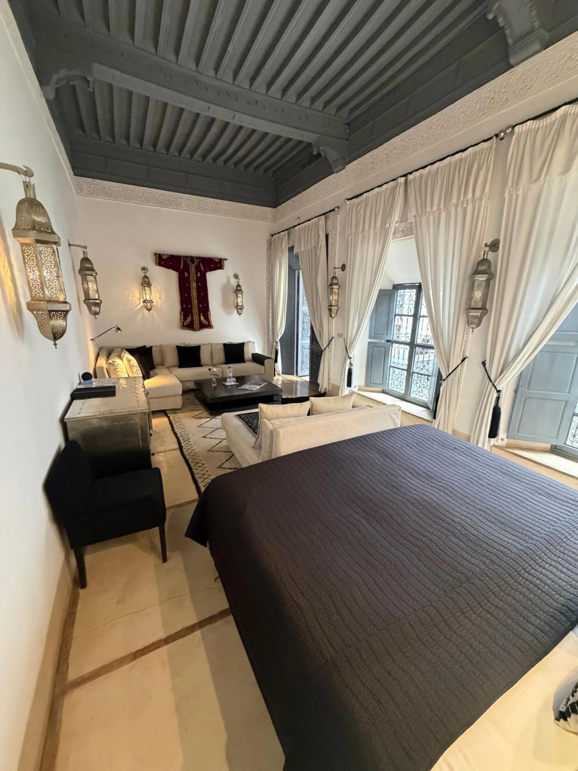 Bed in Riad Adore