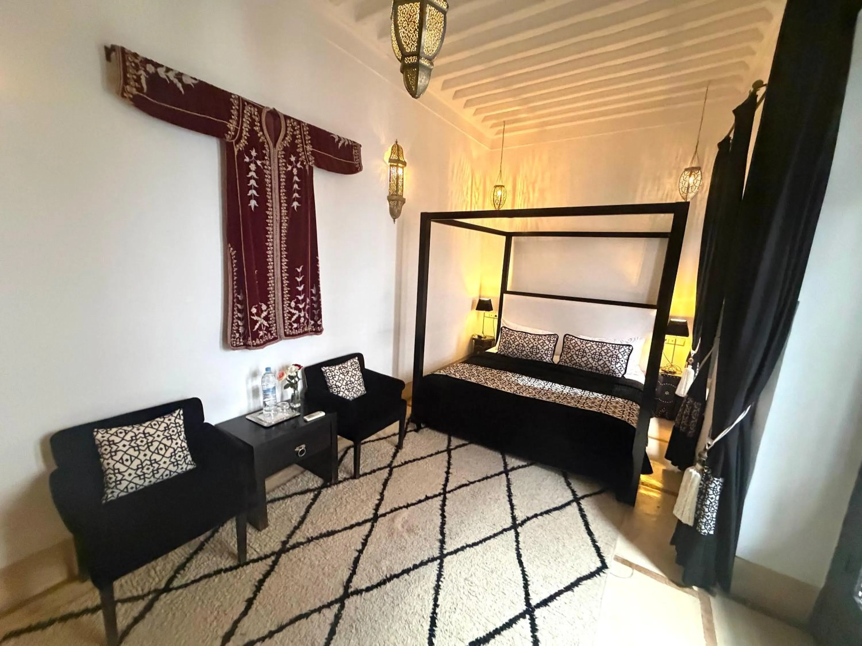 Bed in Riad Adore