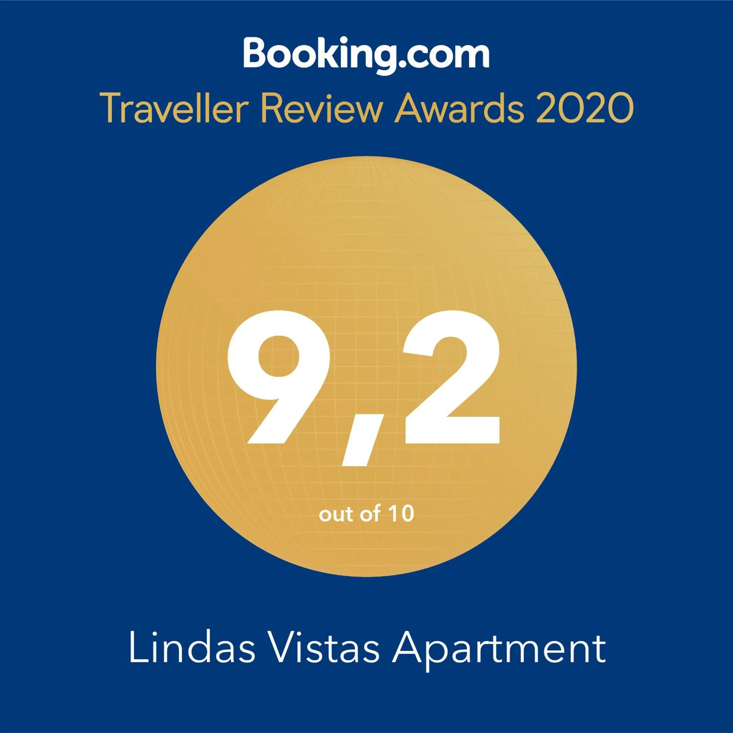 Certificate/Award in Lindas Vistas Apartment