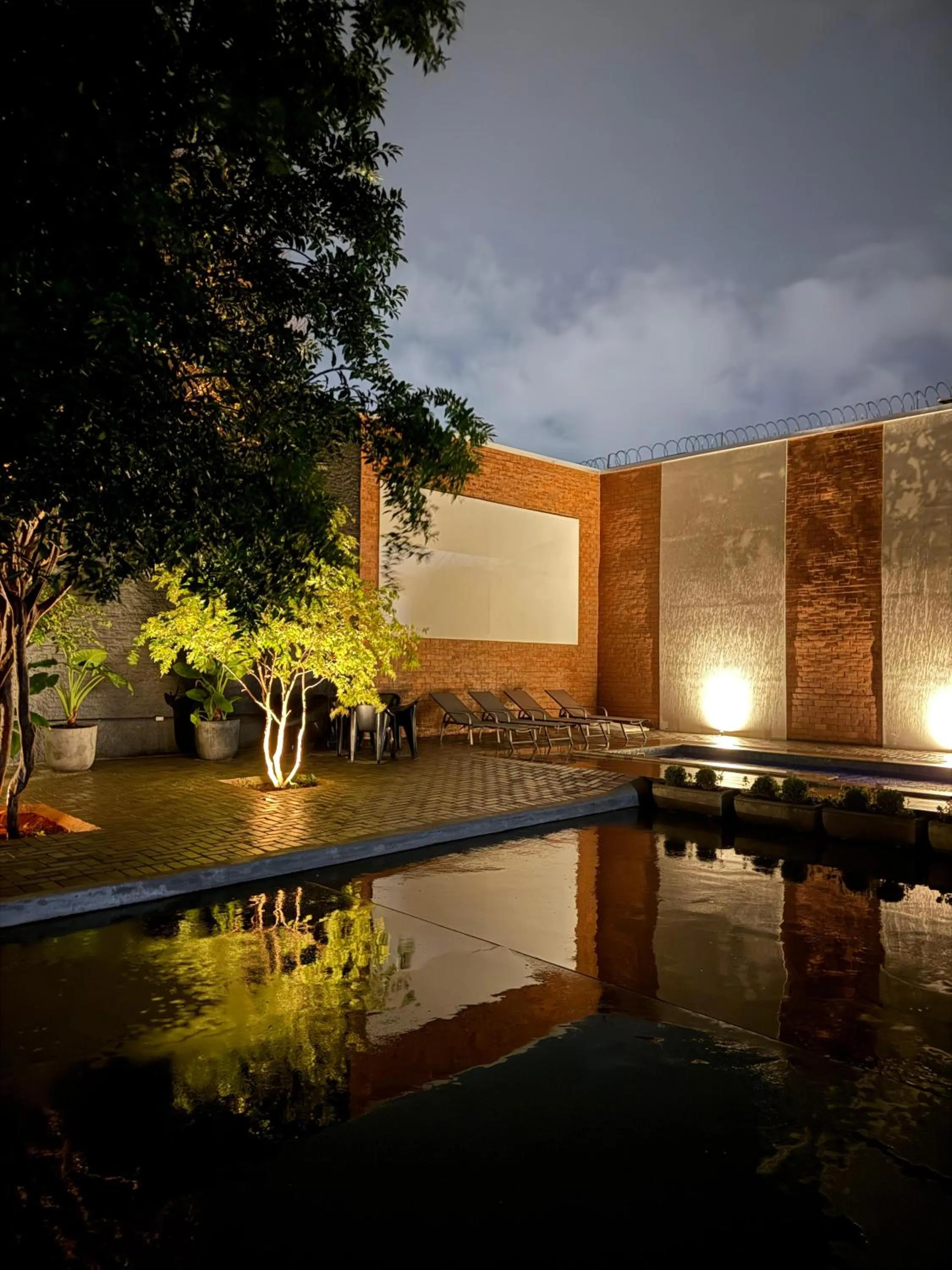 Garden in Grande Hotel