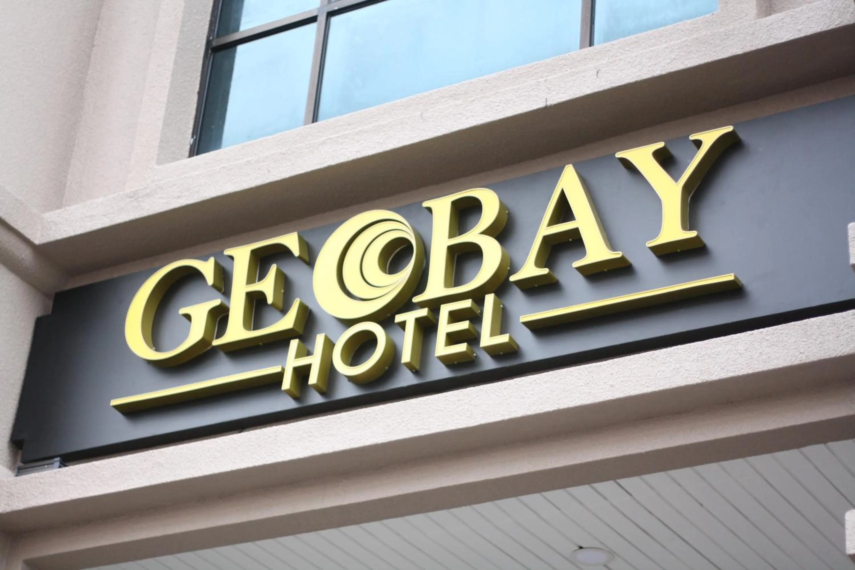 Property logo or sign in Geobay Hotel