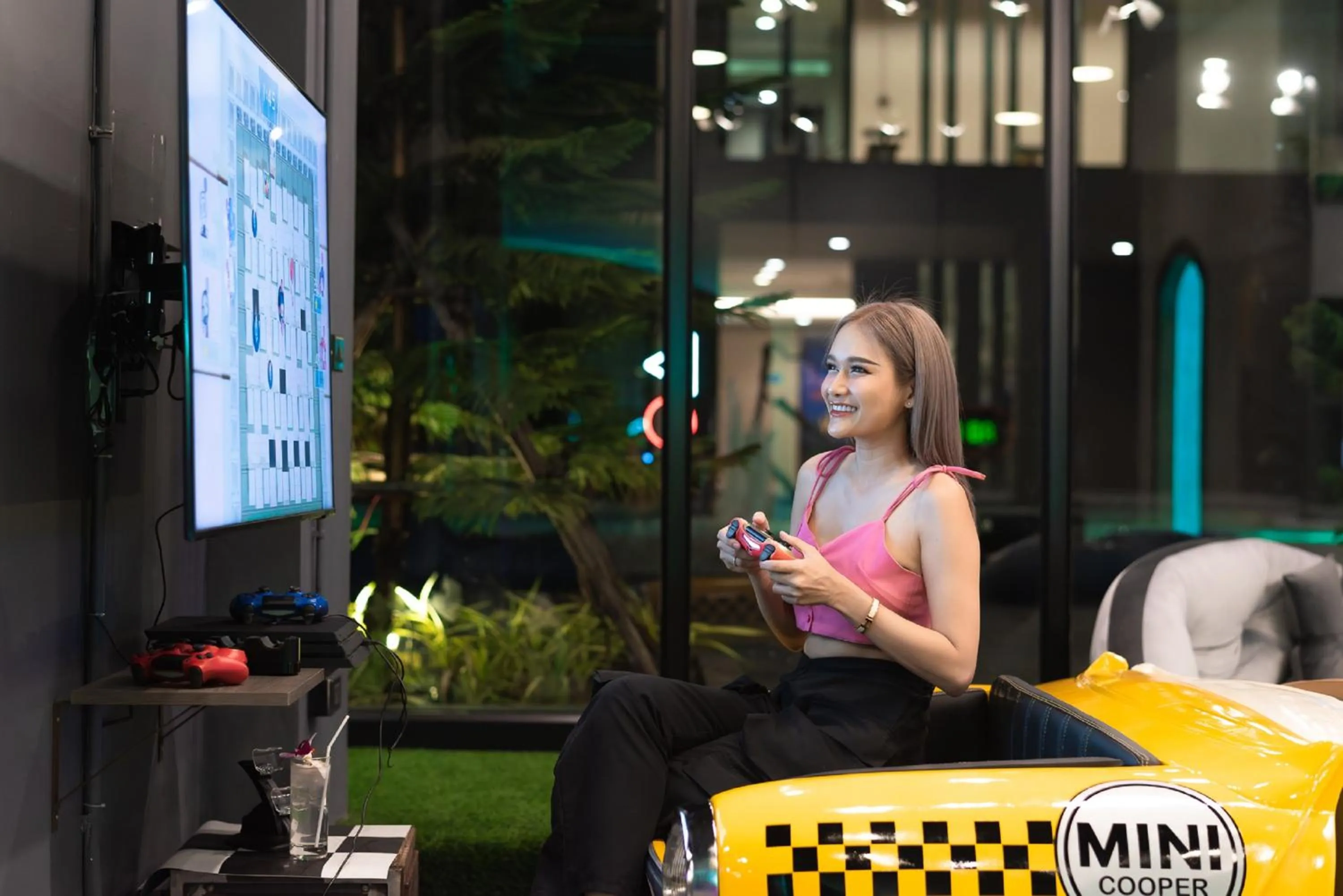 Game Room in The Crystal Hotel Buriram - formerly X2 Vibe Buriram