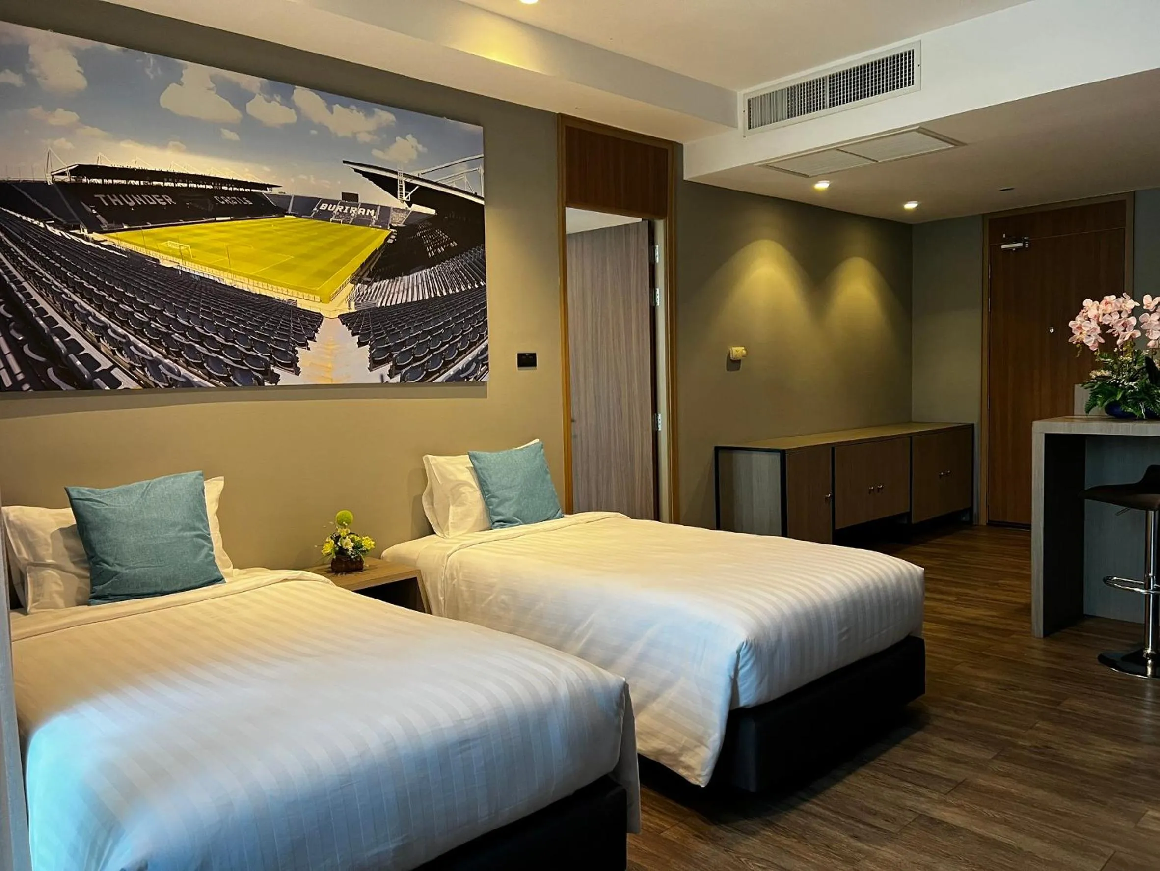 Bedroom, Bed in The Crystal Hotel Buriram - formerly X2 Vibe Buriram