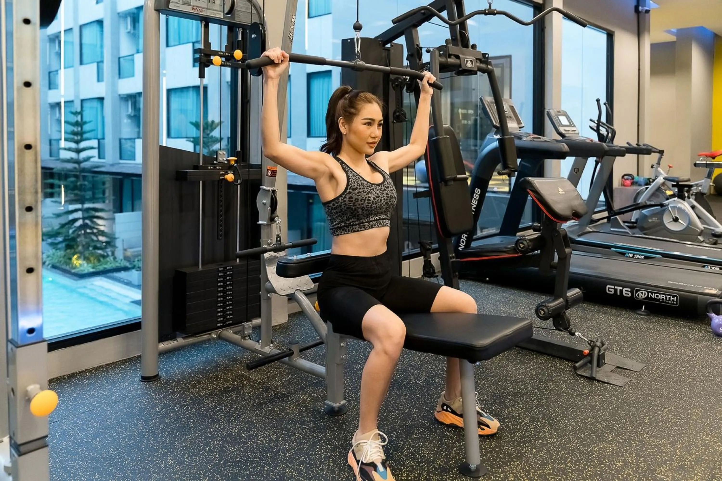 Fitness centre/facilities in The Crystal Hotel Buriram - formerly X2 Vibe Buriram