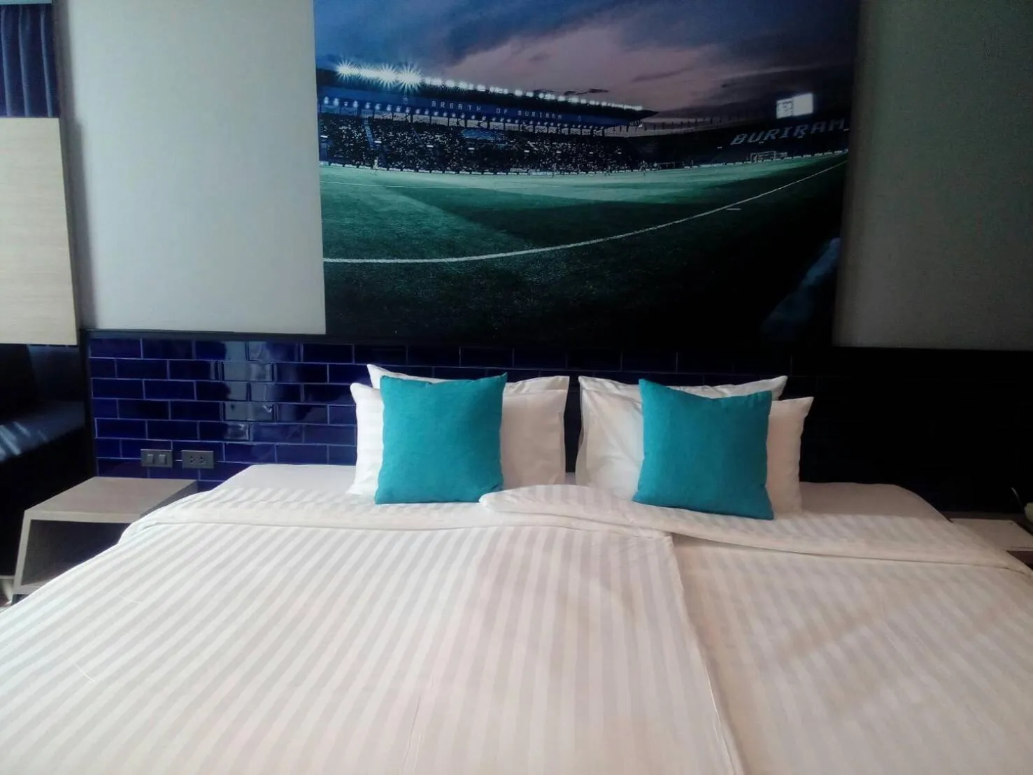 Bed in The Crystal Hotel Buriram - formerly X2 Vibe Buriram