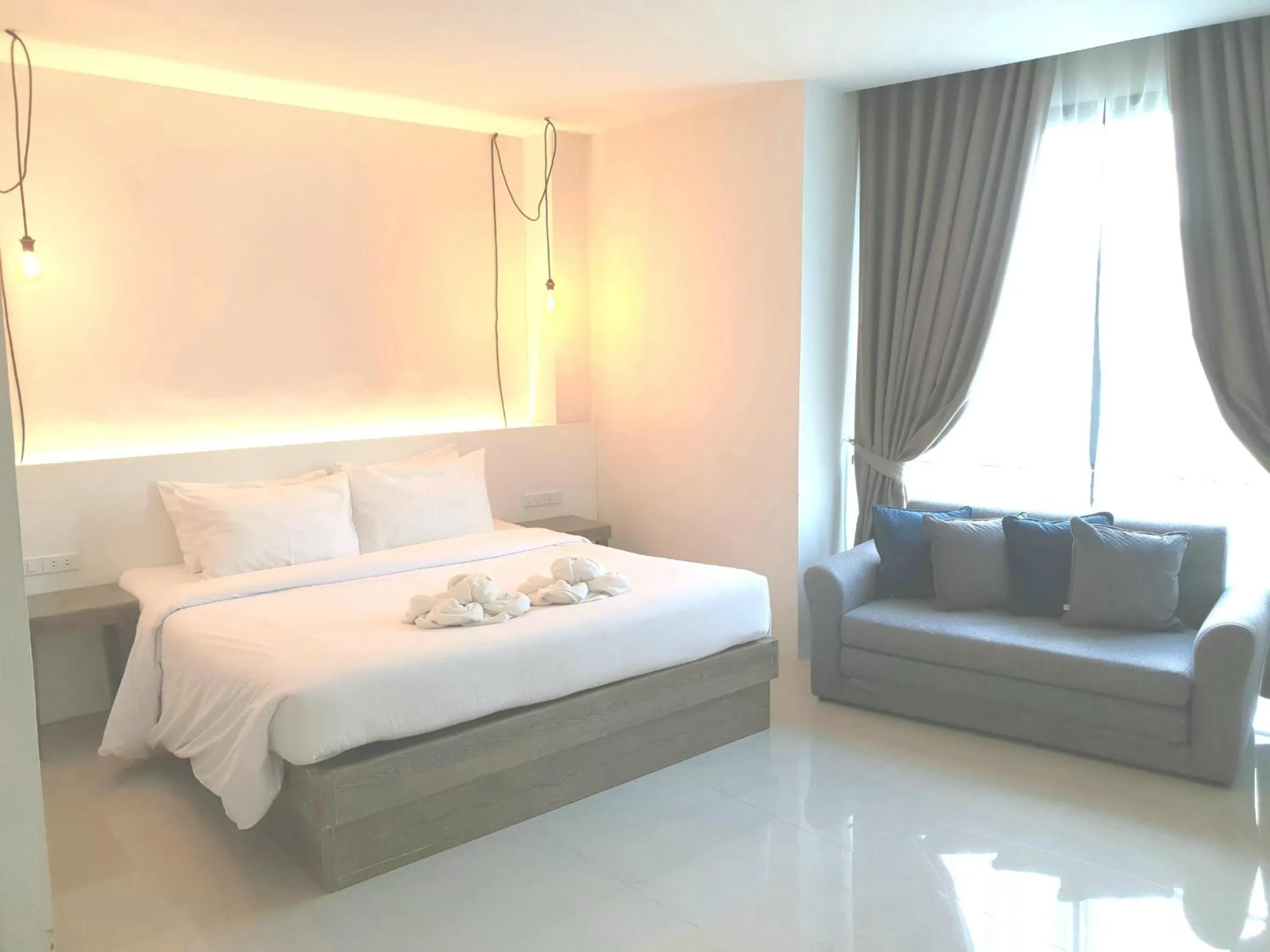 Bed in Hotel Chuan Chom The High Resort Saraburi - SHA Plus