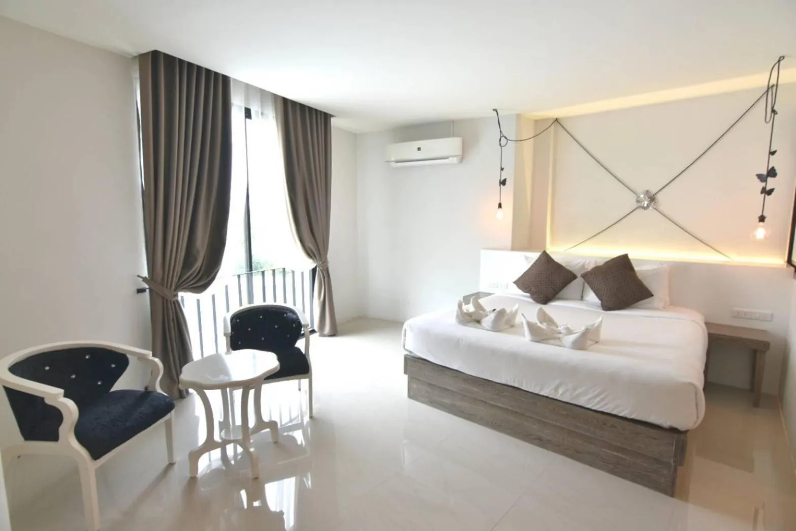 Bed in Hotel Chuan Chom The High Resort Saraburi - SHA Plus