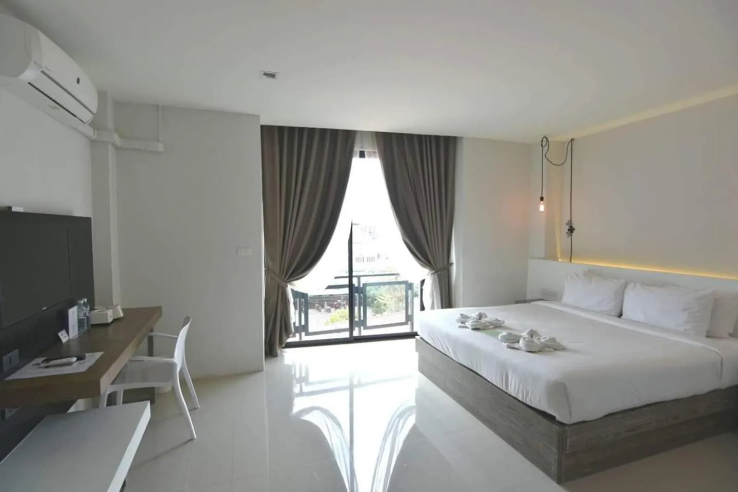 Bed in Hotel Chuan Chom The High Resort Saraburi - SHA Plus