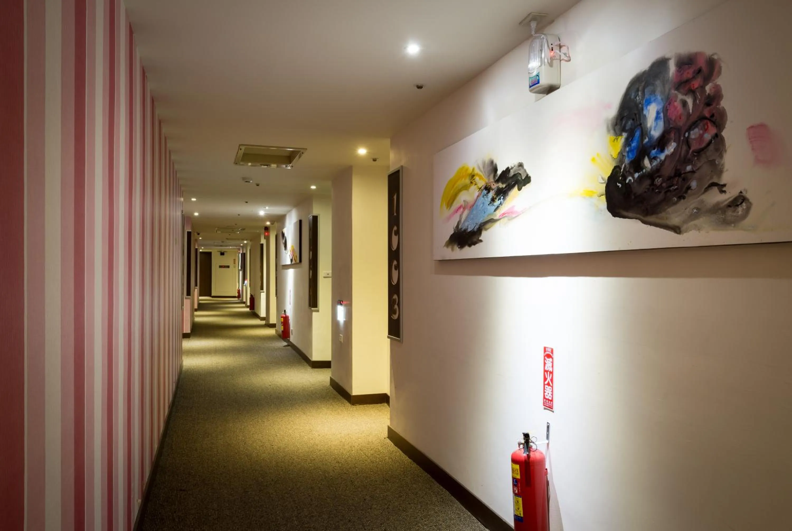 Decorative detail in Wemeet Hotel