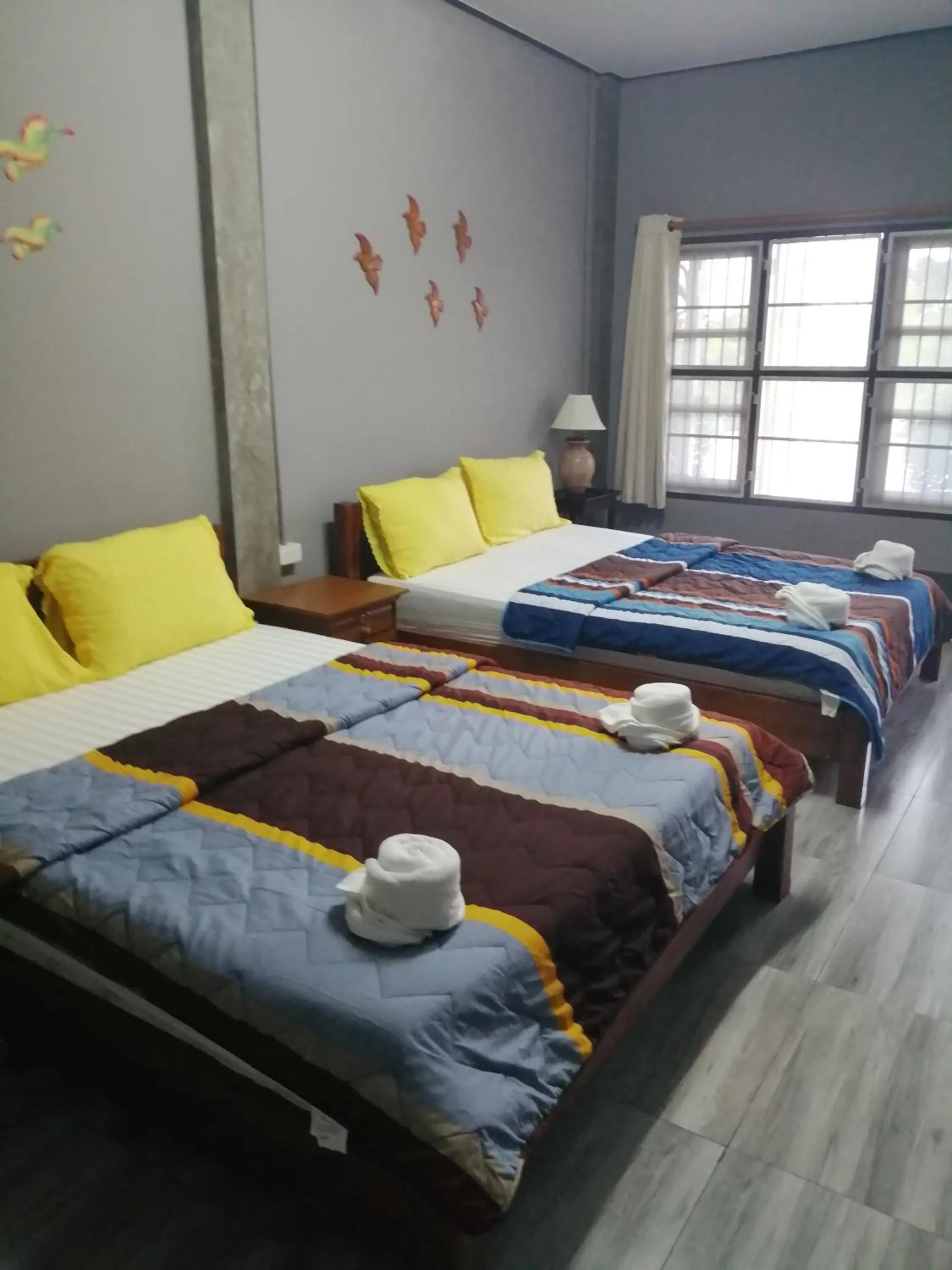 Bed in Yotin Guest House