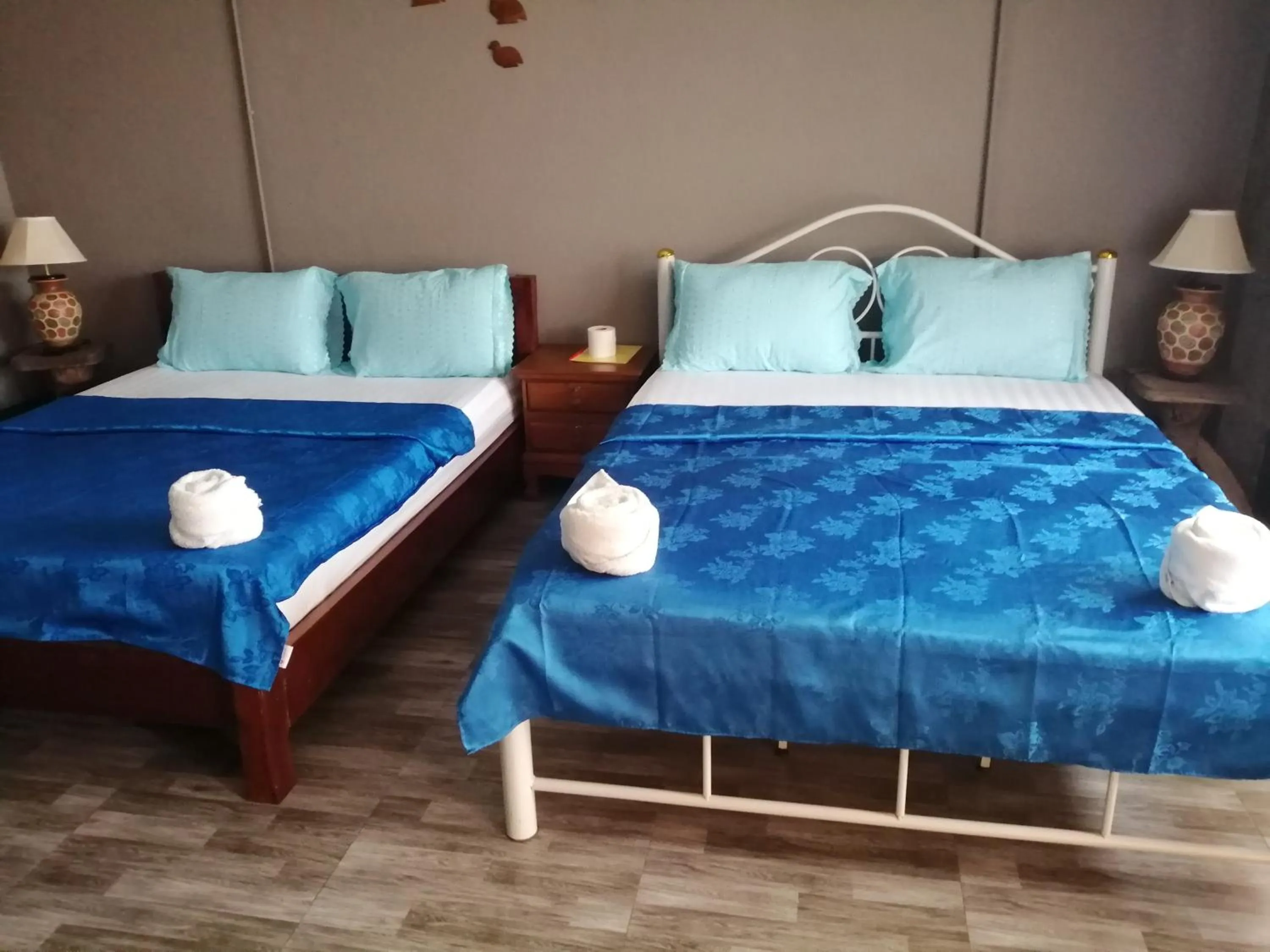 Bed in Yotin Guest House