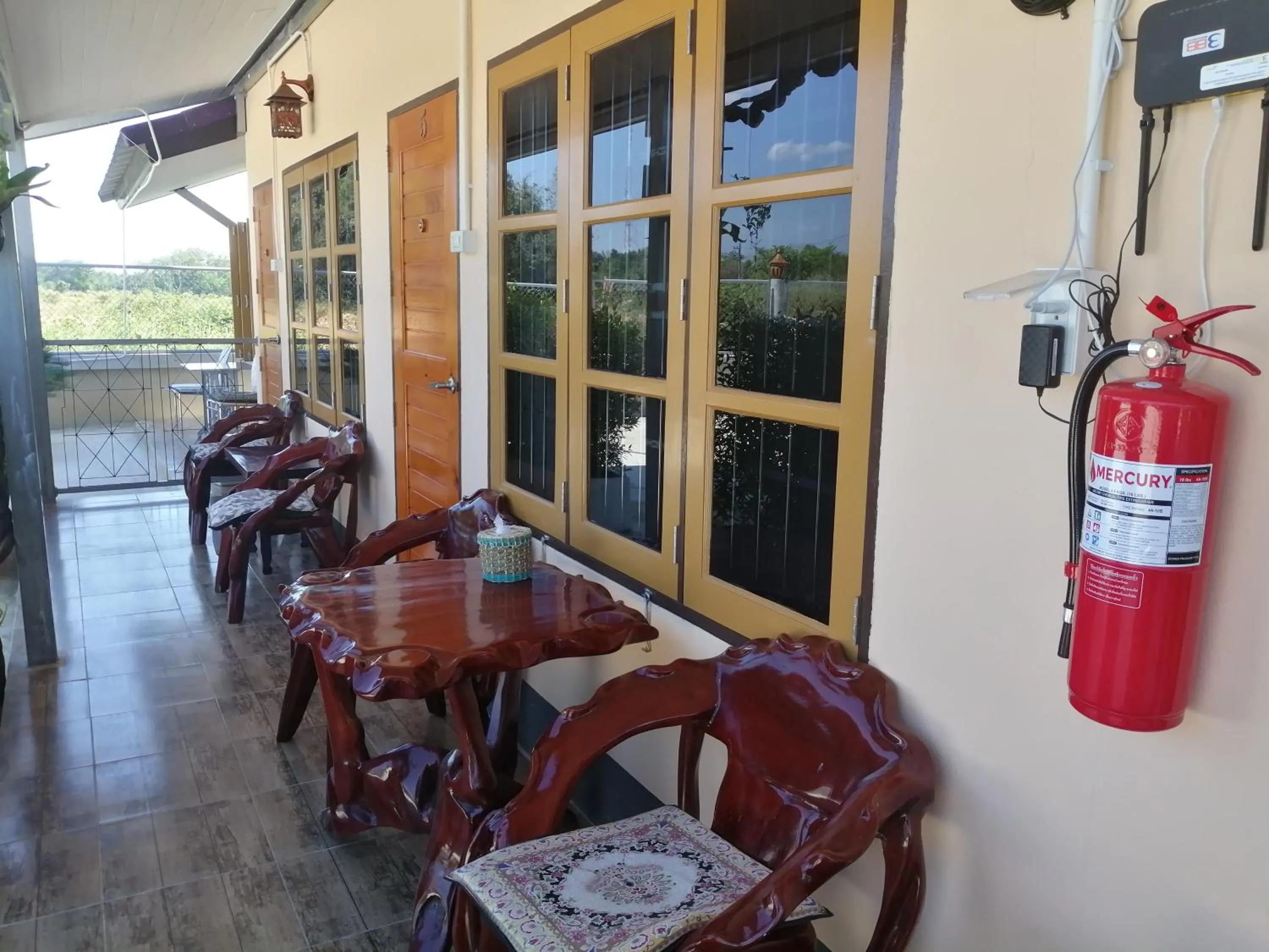 Balcony/Terrace in Yotin Guest House