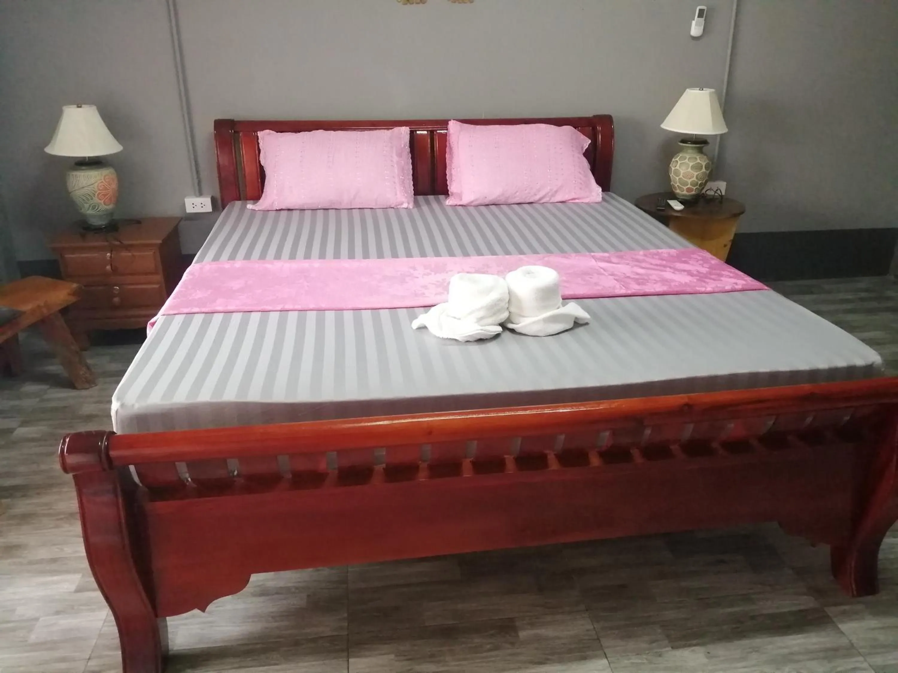 Bed in Yotin Guest House