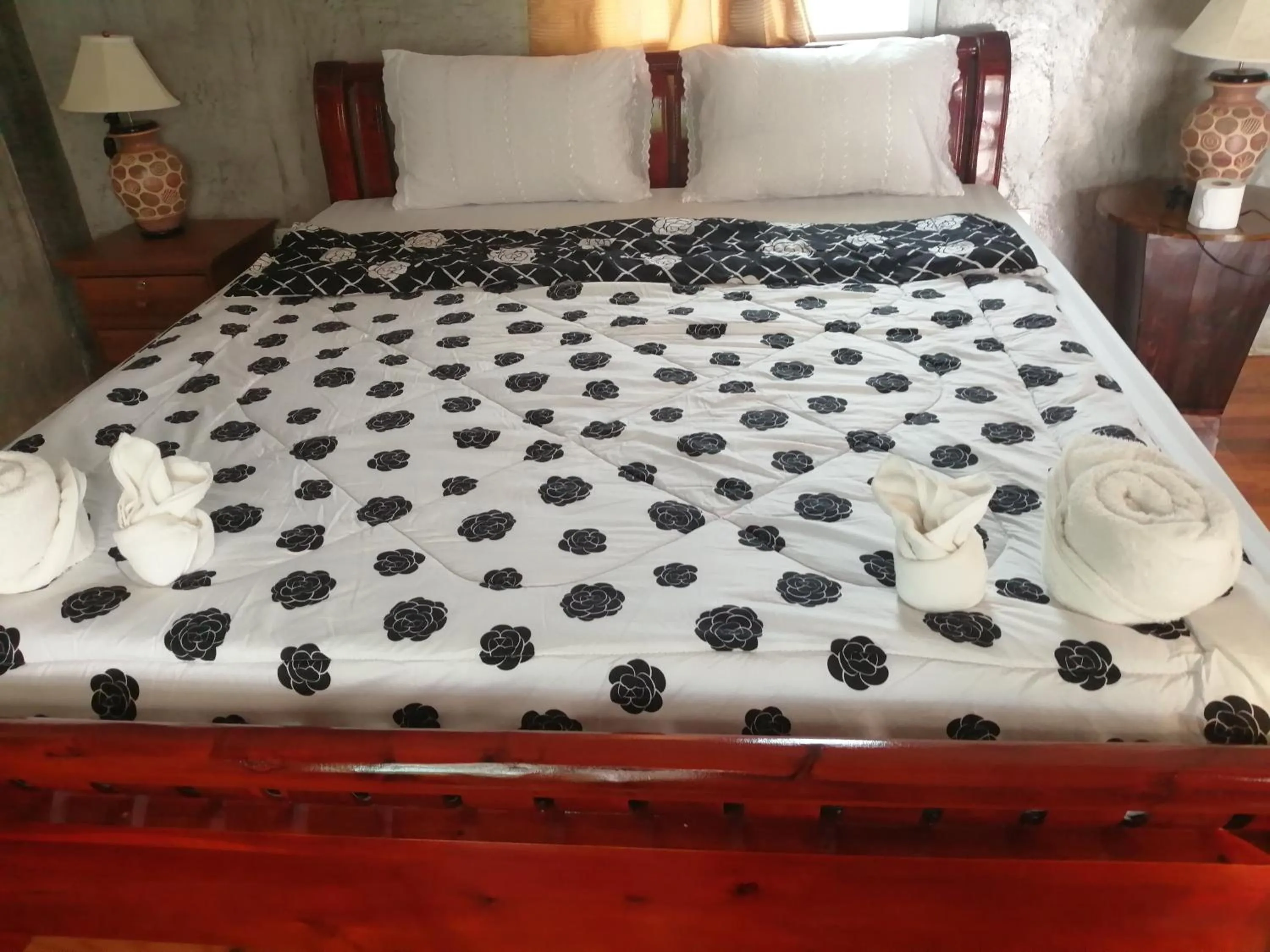 Bed in Yotin Guest House