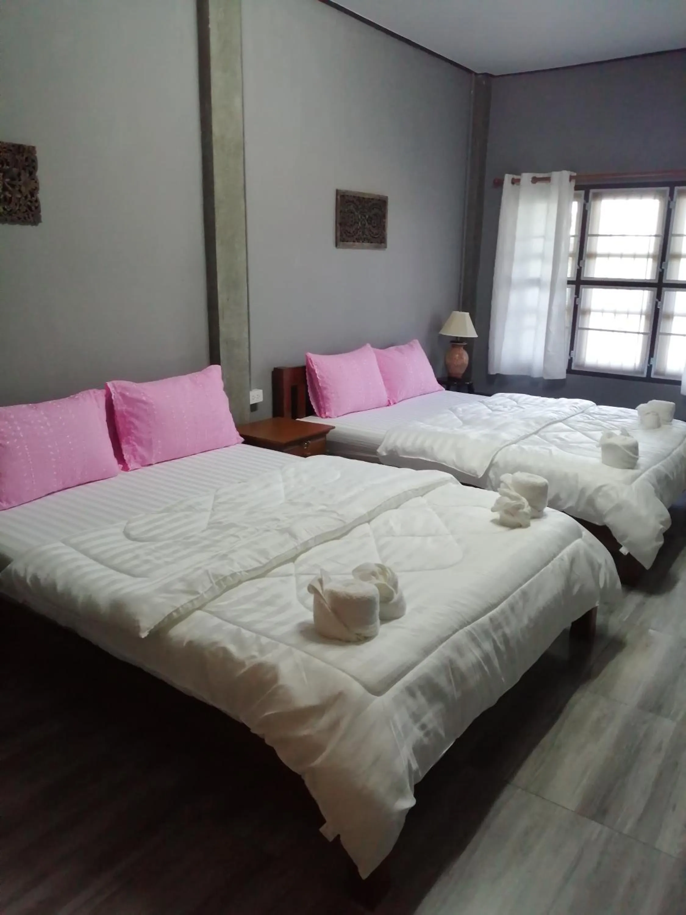 Bed in Yotin Guest House