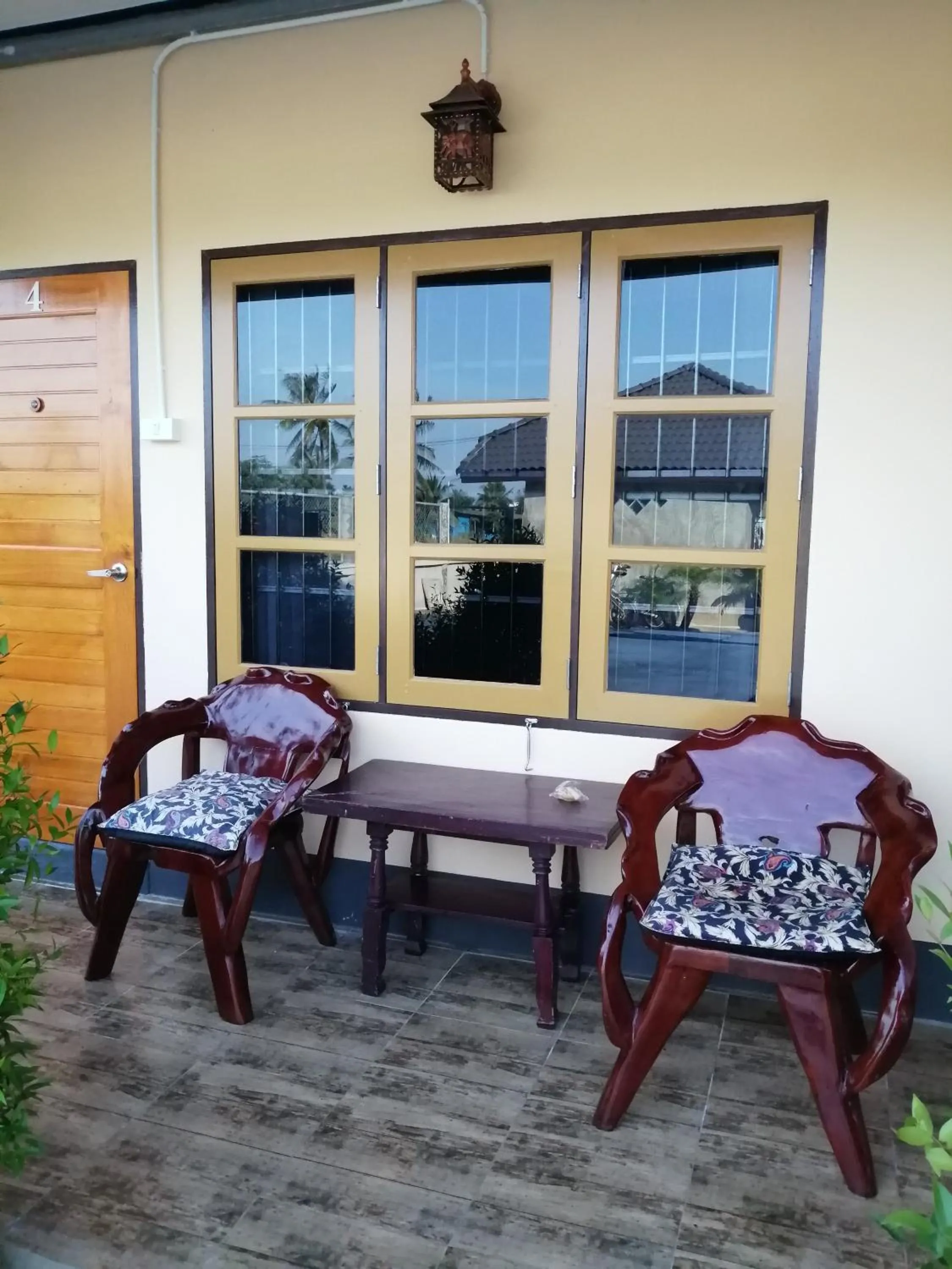 Patio in Yotin Guest House