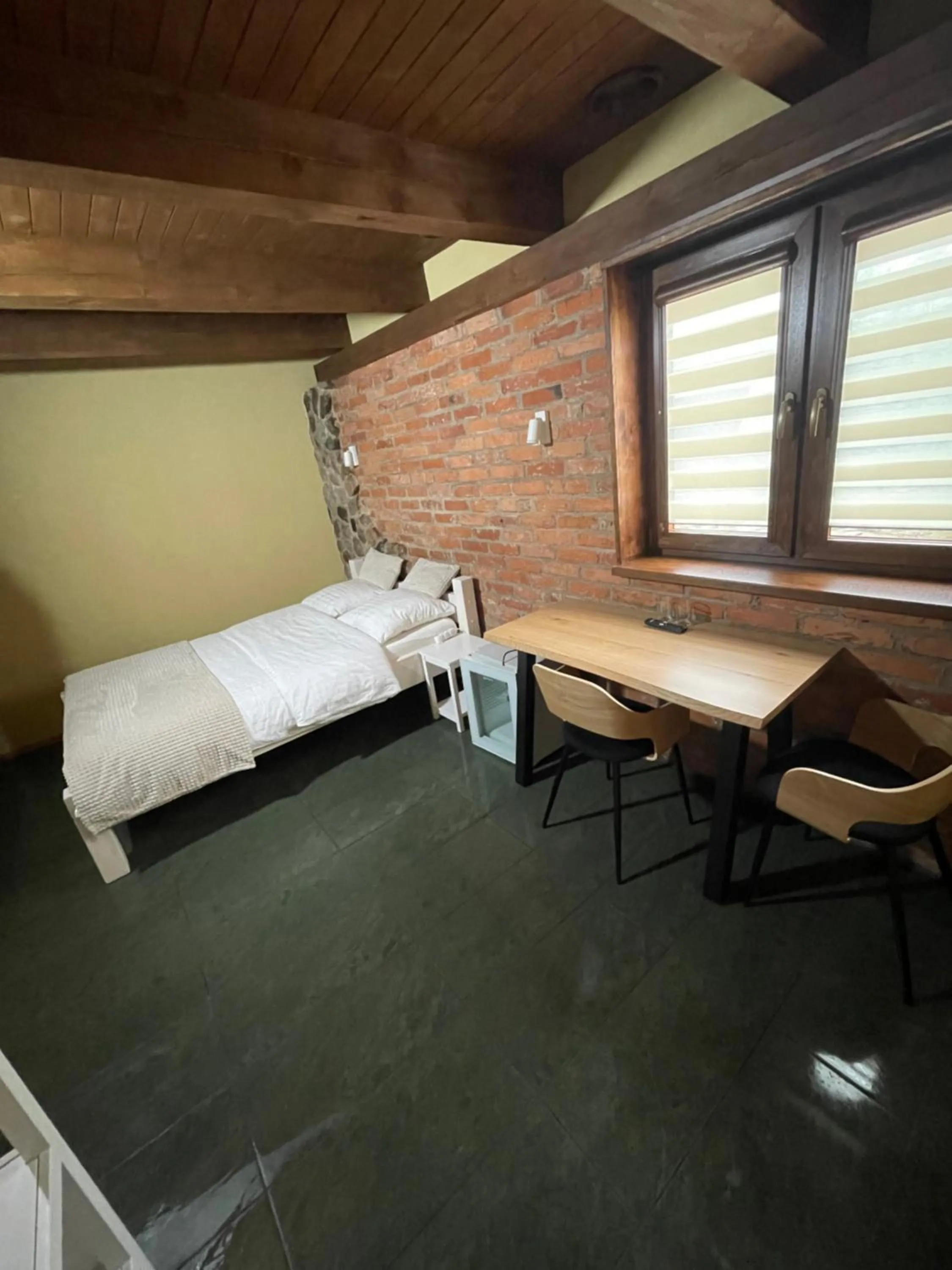 Photo of the whole room, Bed in Akmenine Kerpe