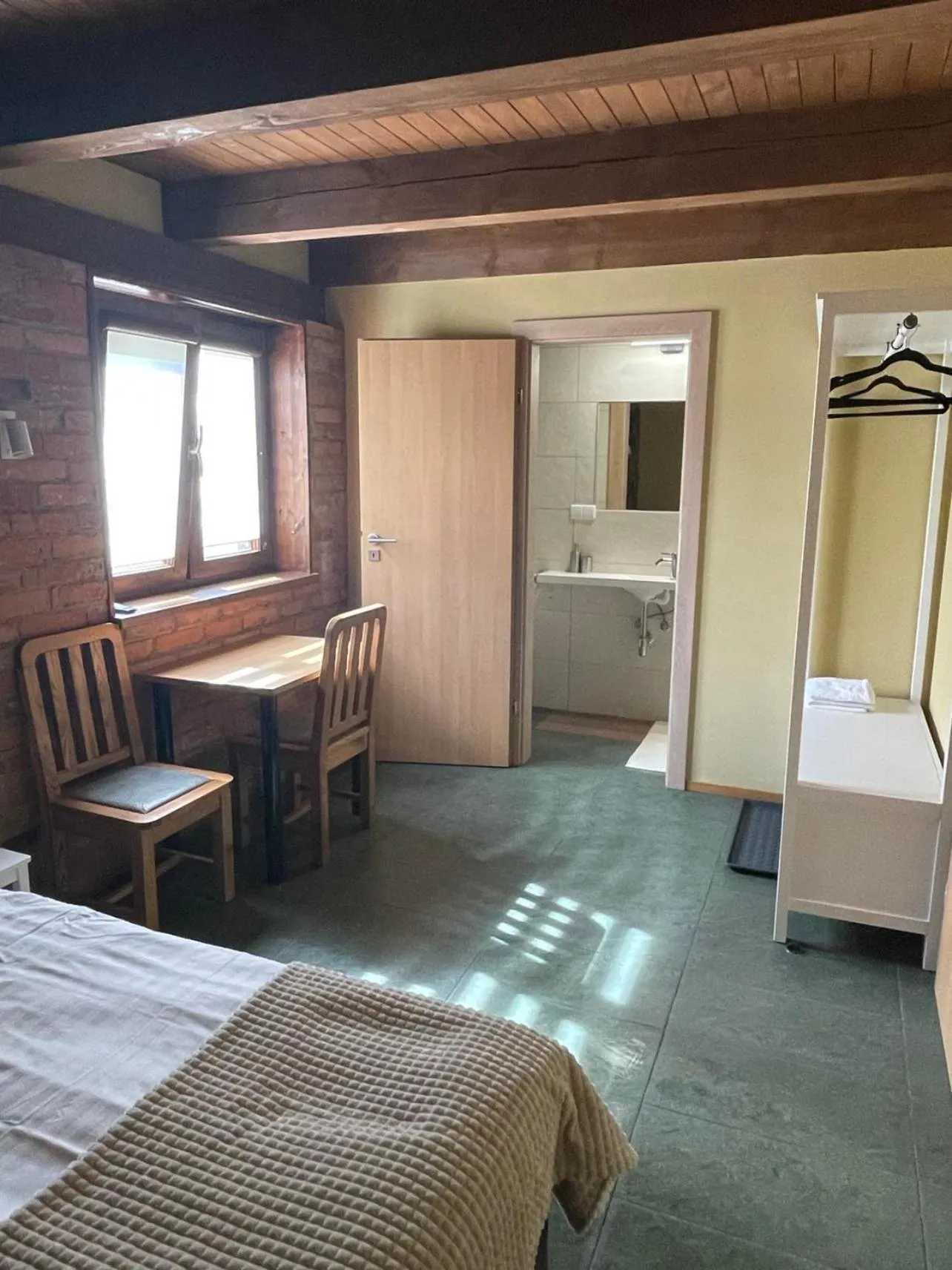 Photo of the whole room, Bed in Akmenine Kerpe