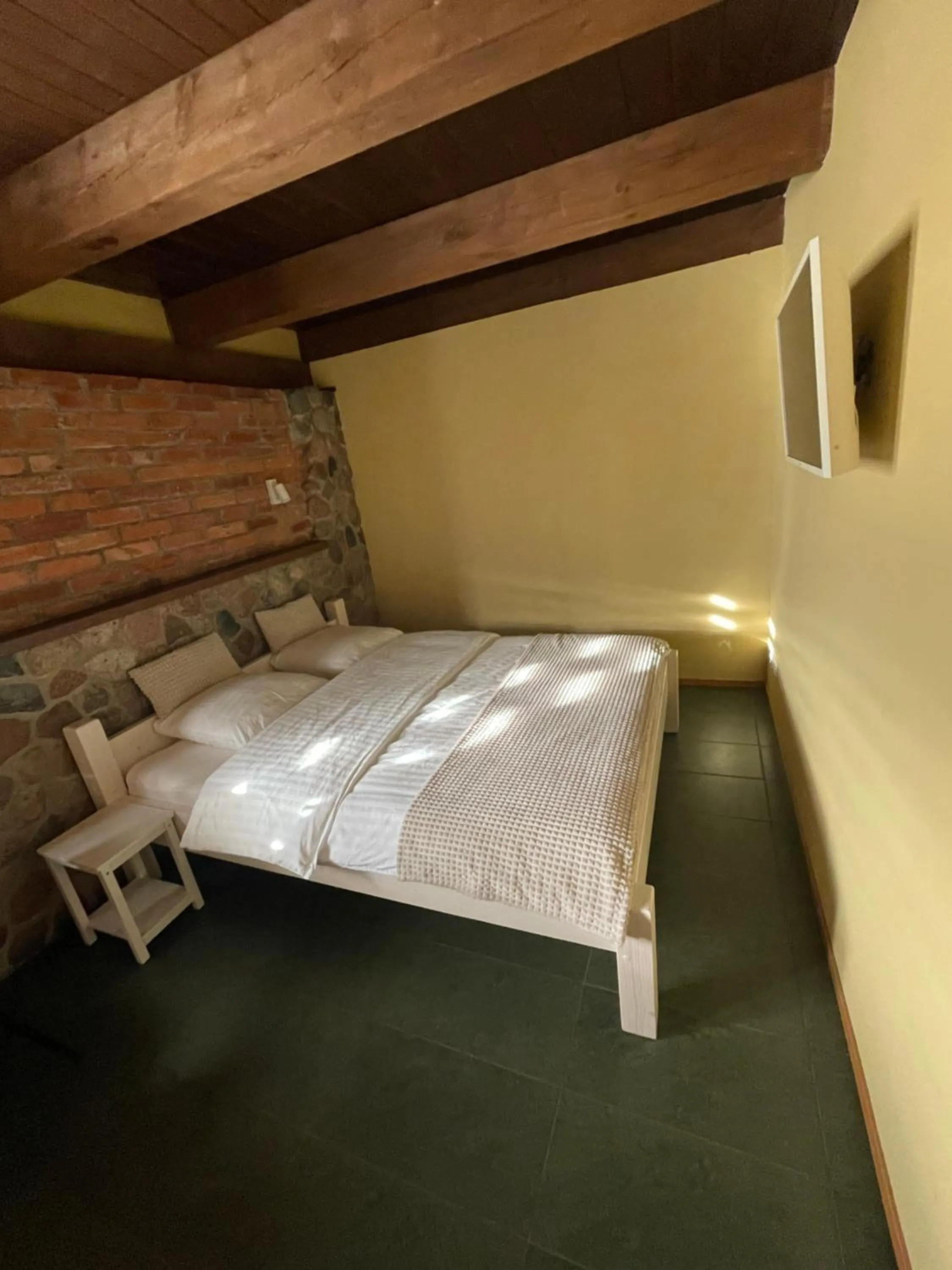 Photo of the whole room, Bed in Akmenine Kerpe