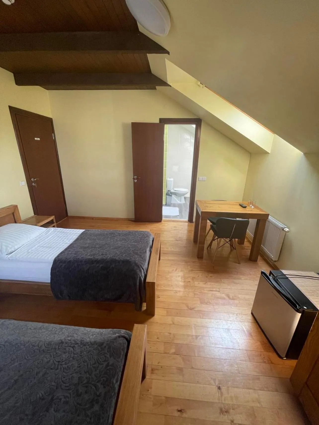 Photo of the whole room, Bed in Akmenine Kerpe