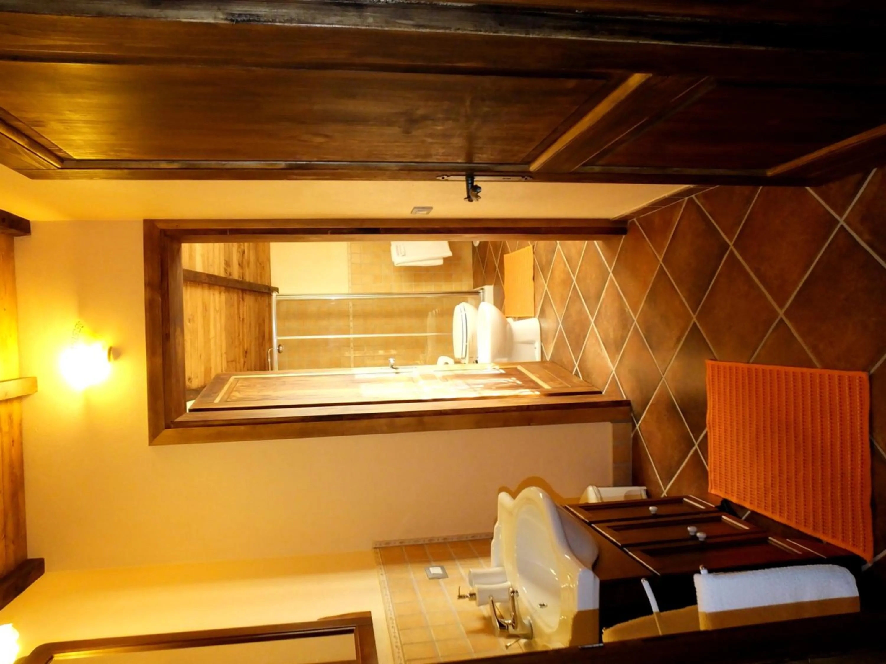 Bathroom in Agriturismo Adriano Pedretti