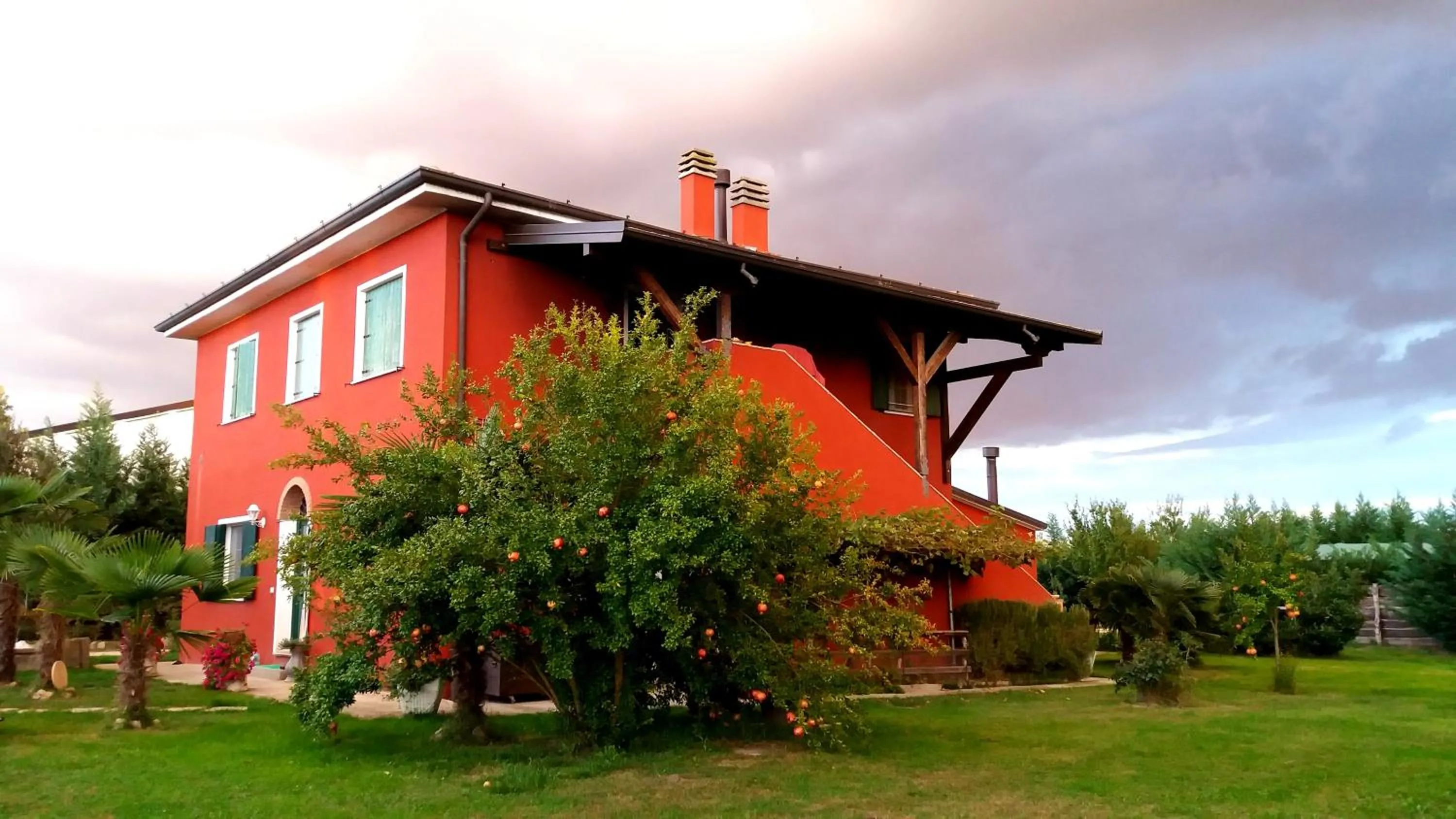 Property building in Agriturismo Adriano Pedretti