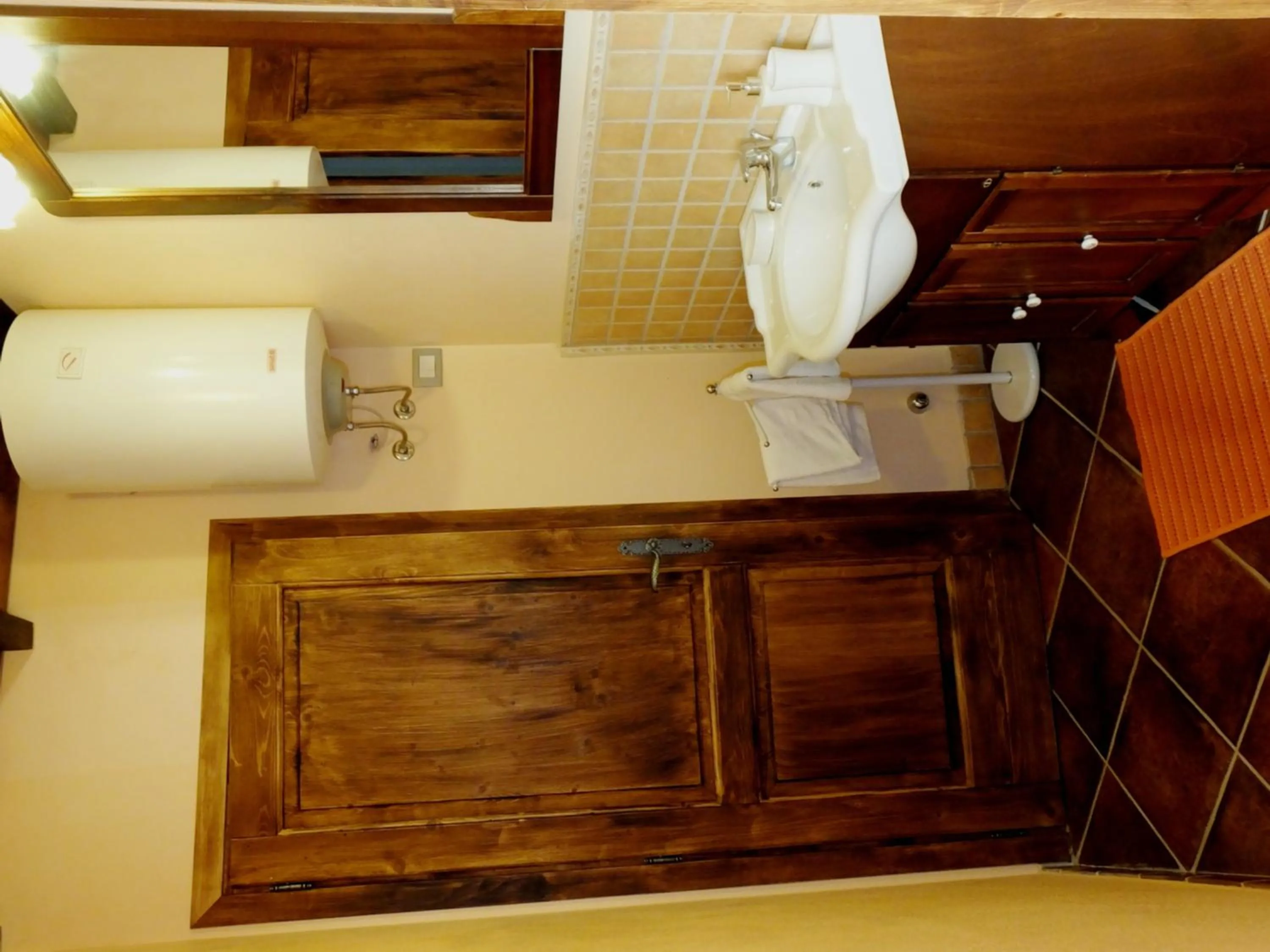 Bathroom in Agriturismo Adriano Pedretti
