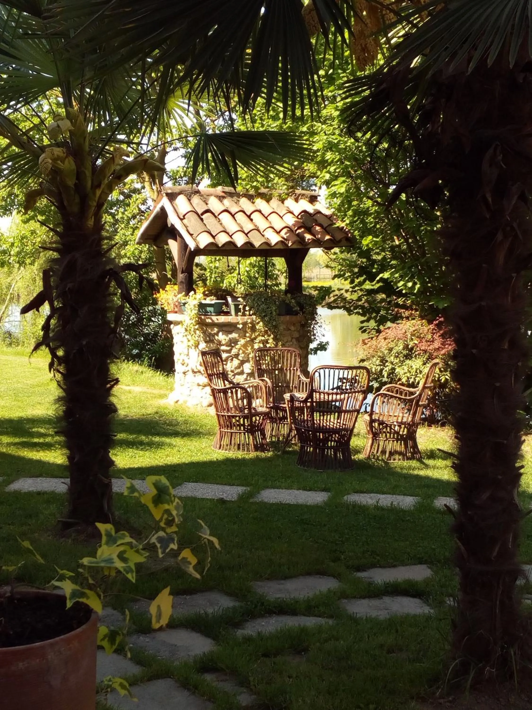 Garden in Agriturismo Adriano Pedretti