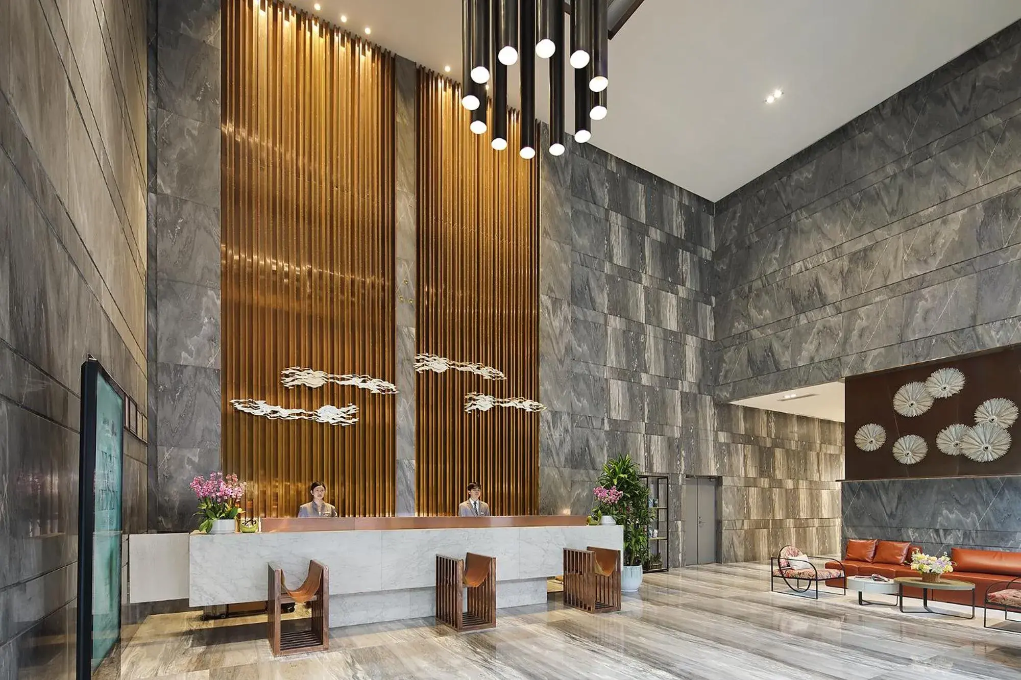 Lobby or reception in Hongdu Hotel Lobby or reception in Hongdu Hotel