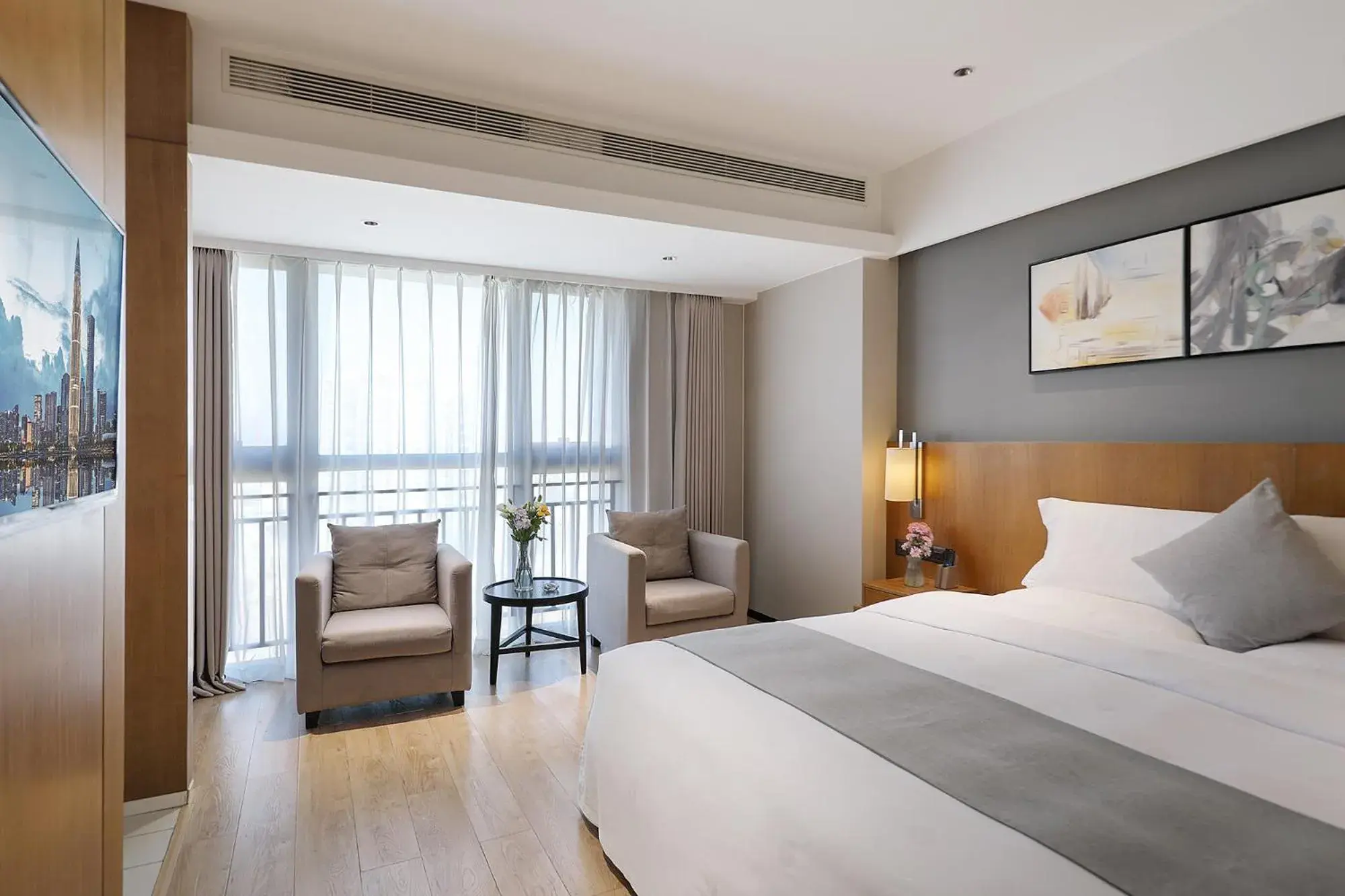 Photo of the whole room, Bed in Hongdu Hotel Photo of the whole room, Bed in Hongdu Hotel