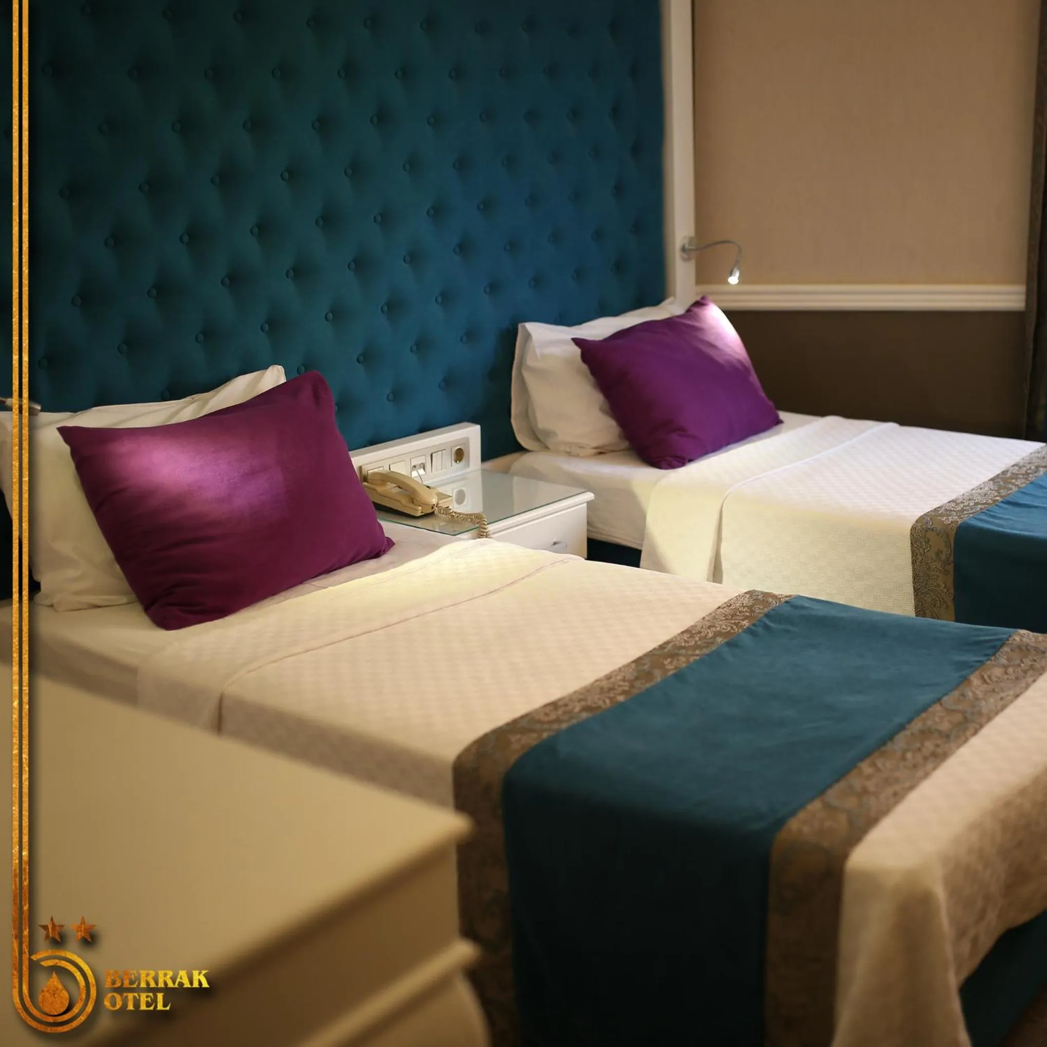 Bed in Berrak Otel
