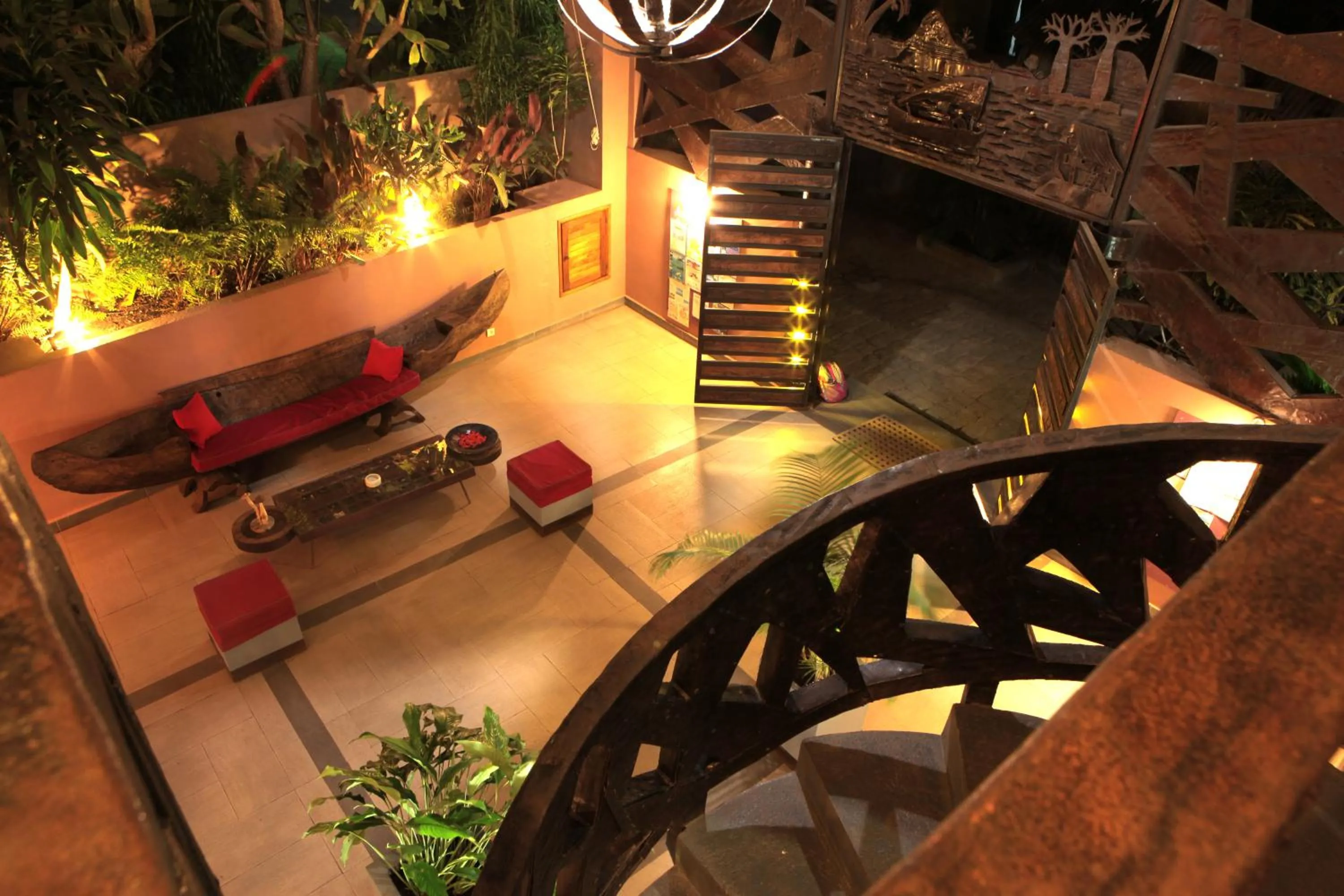 Lobby or reception in Hôtel Sarimanok