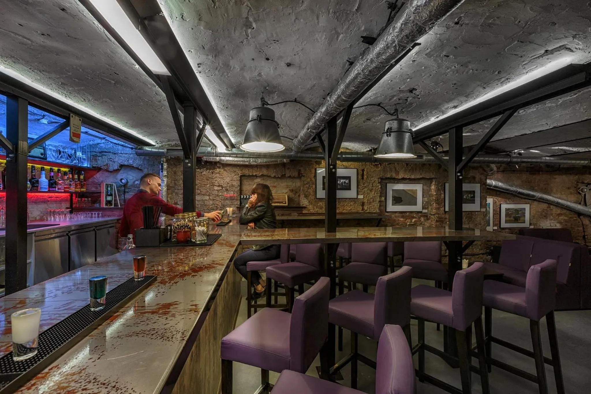 Lounge or bar in Cinema Rooms - Piotrkowska