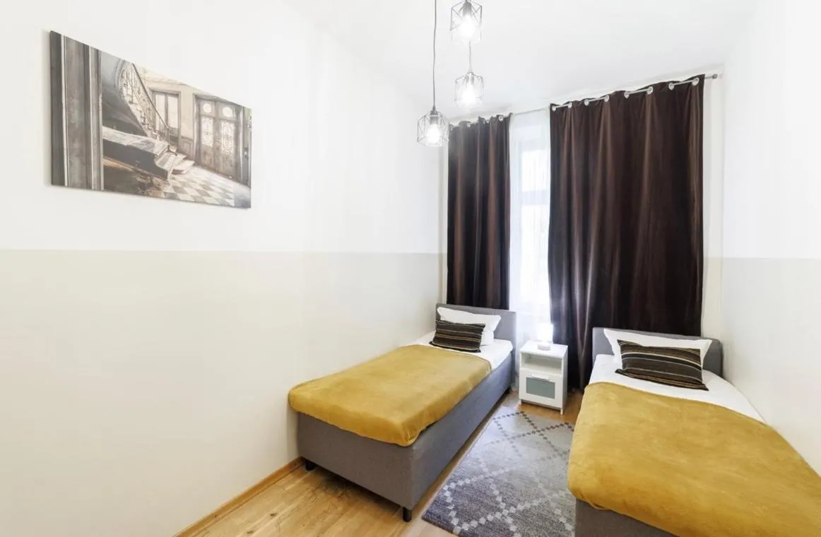 Bed in Grand Central Mitte Apartment
