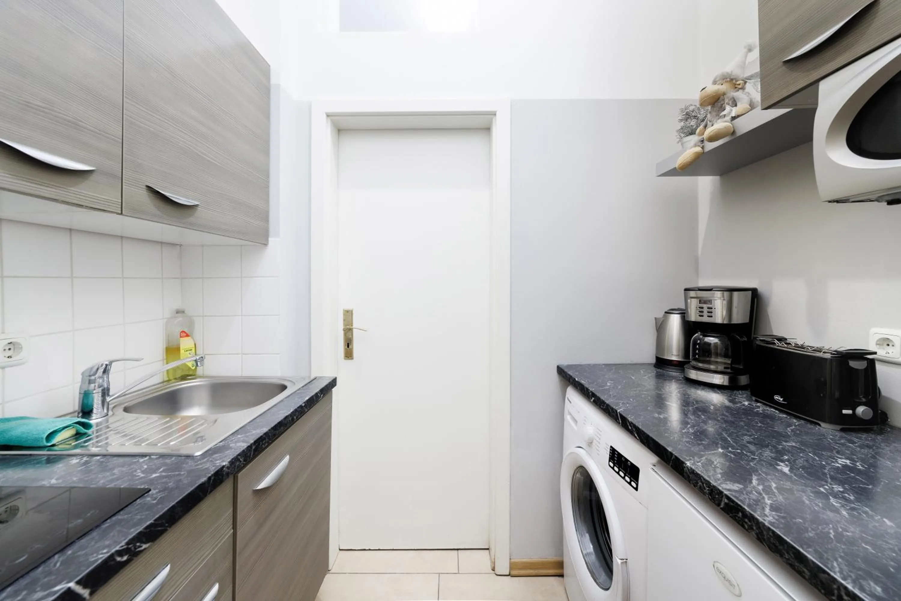 Kitchen or kitchenette in Grand Central Mitte Apartment