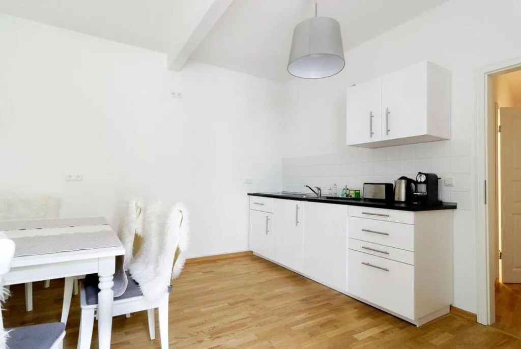 Kitchen or kitchenette in Grand Central Mitte Apartment