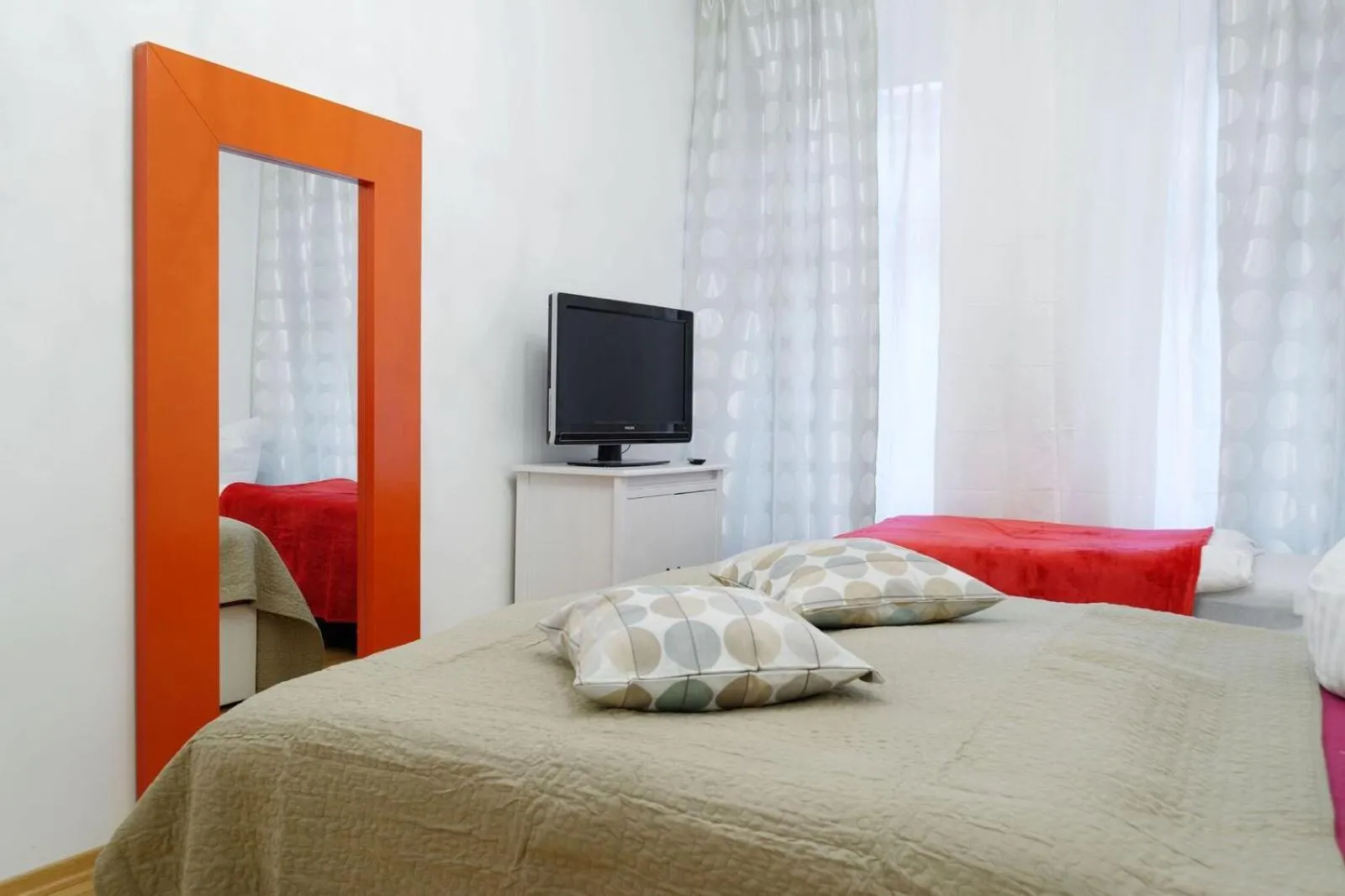 Bedroom, Bed in Grand Central Mitte Apartment