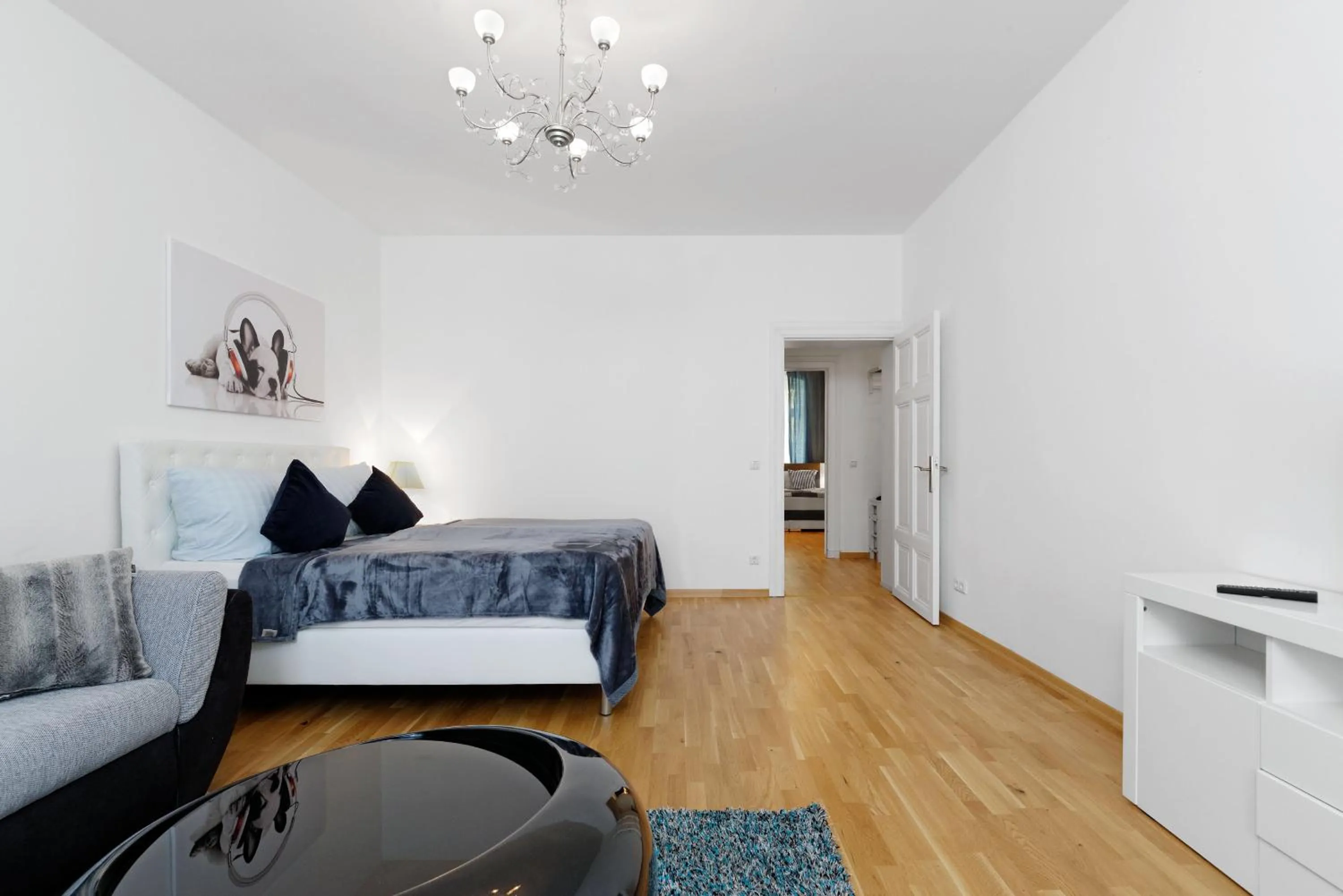 Photo of the whole room, Bed in Grand Central Mitte Apartment