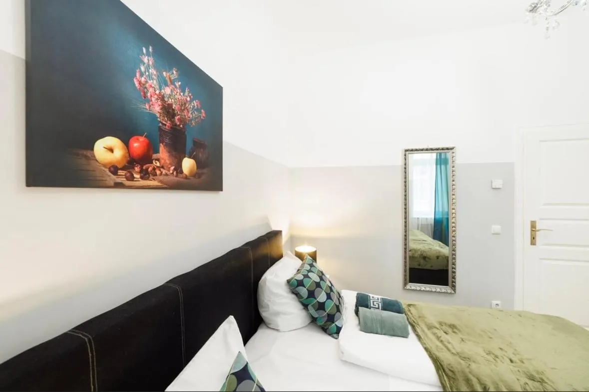 Bed in Grand Central Mitte Apartment
