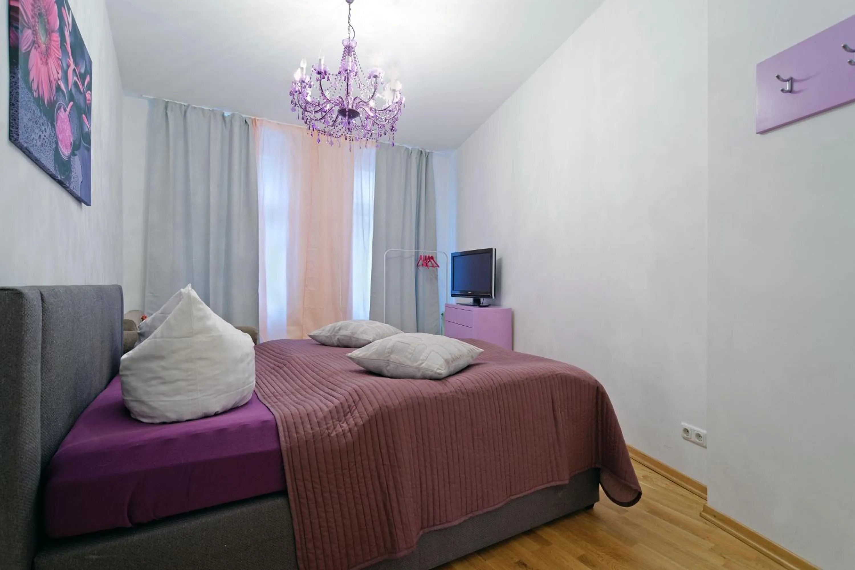 Bedroom, Bed in Grand Central Mitte Apartment