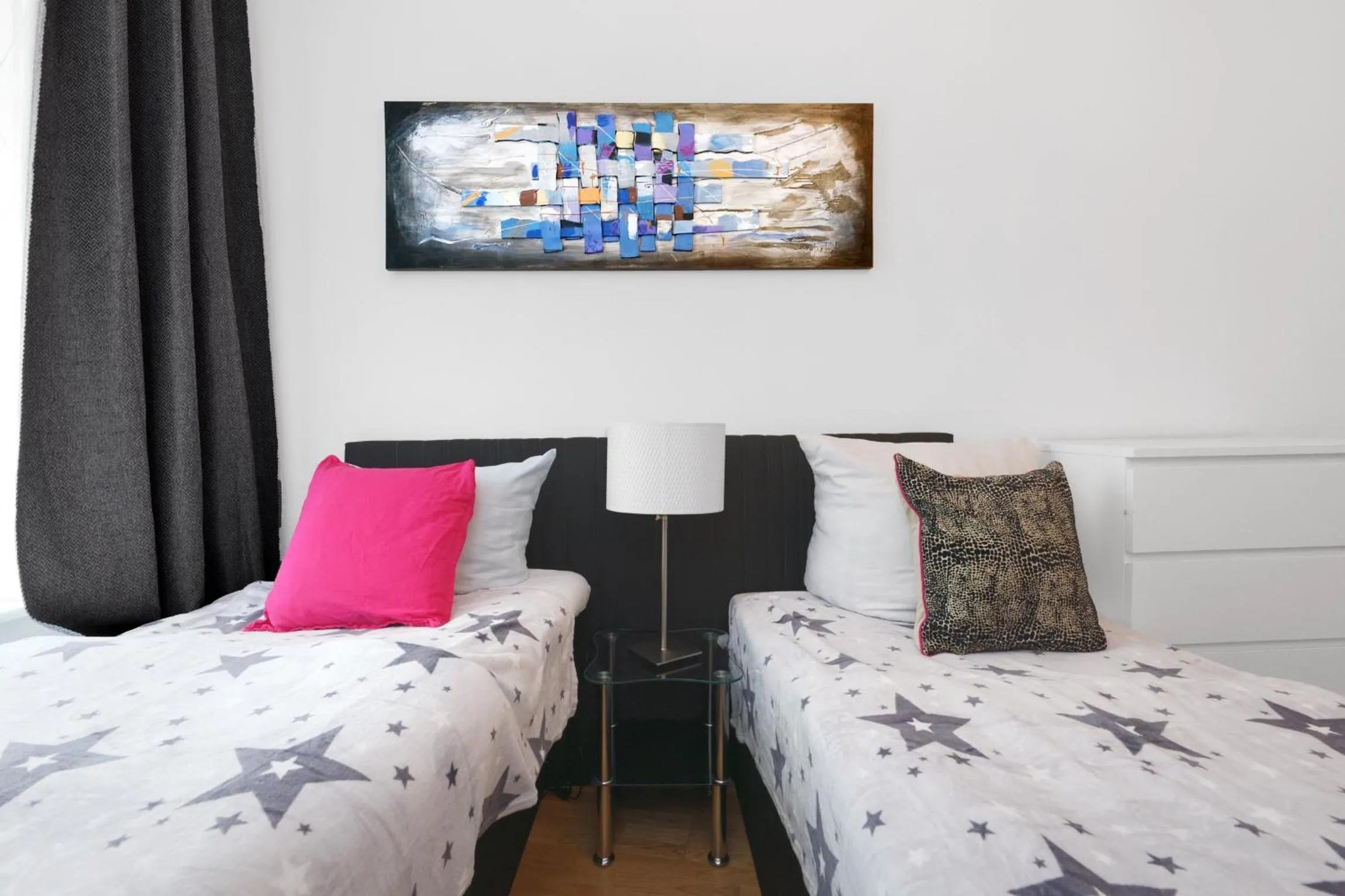 Bed in Grand Central Mitte Apartment