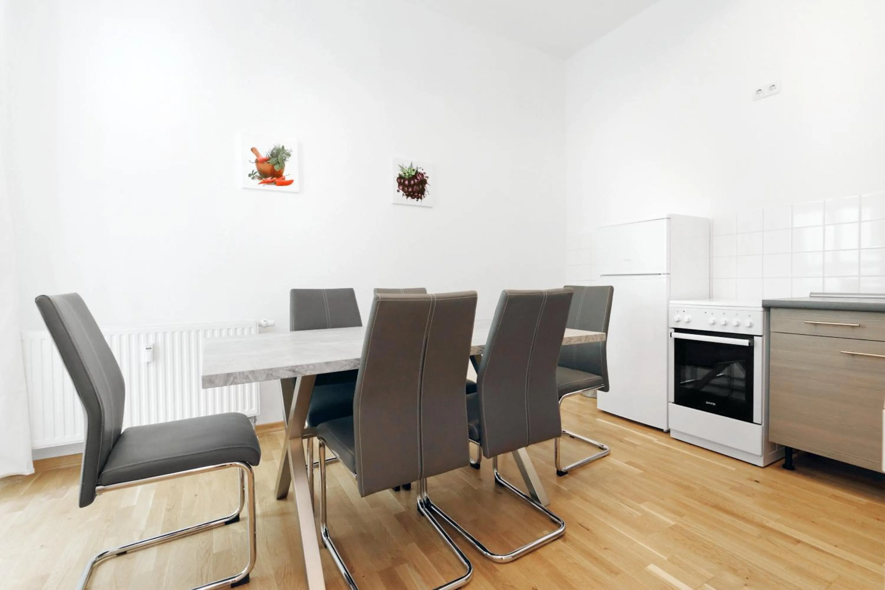 Kitchen or kitchenette in Grand Central Mitte Apartment