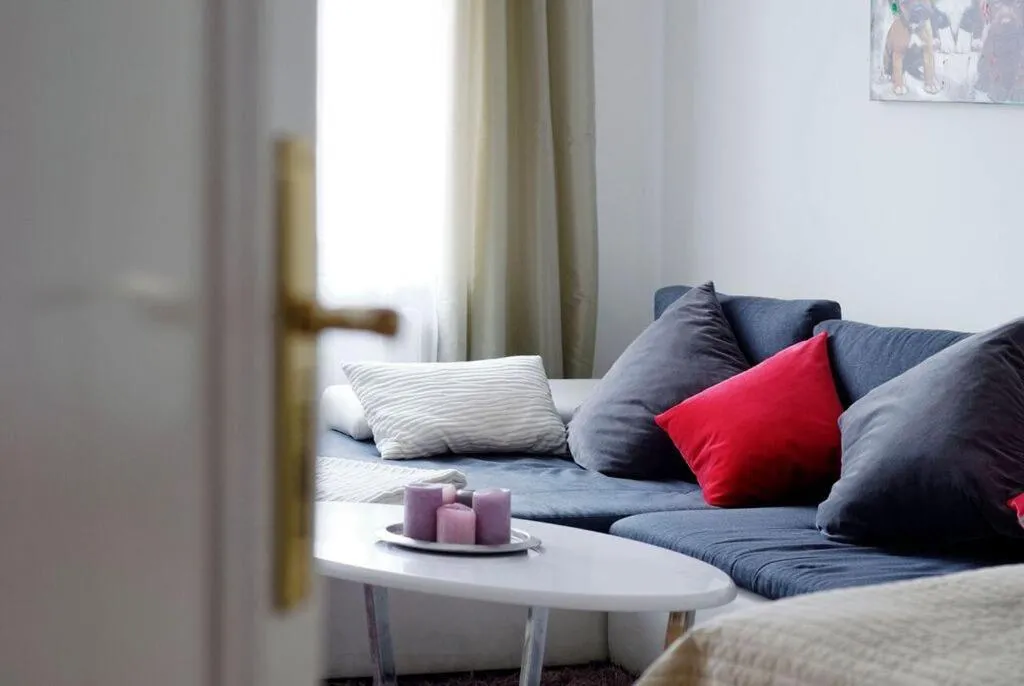 Living room in Grand Central Mitte Apartment