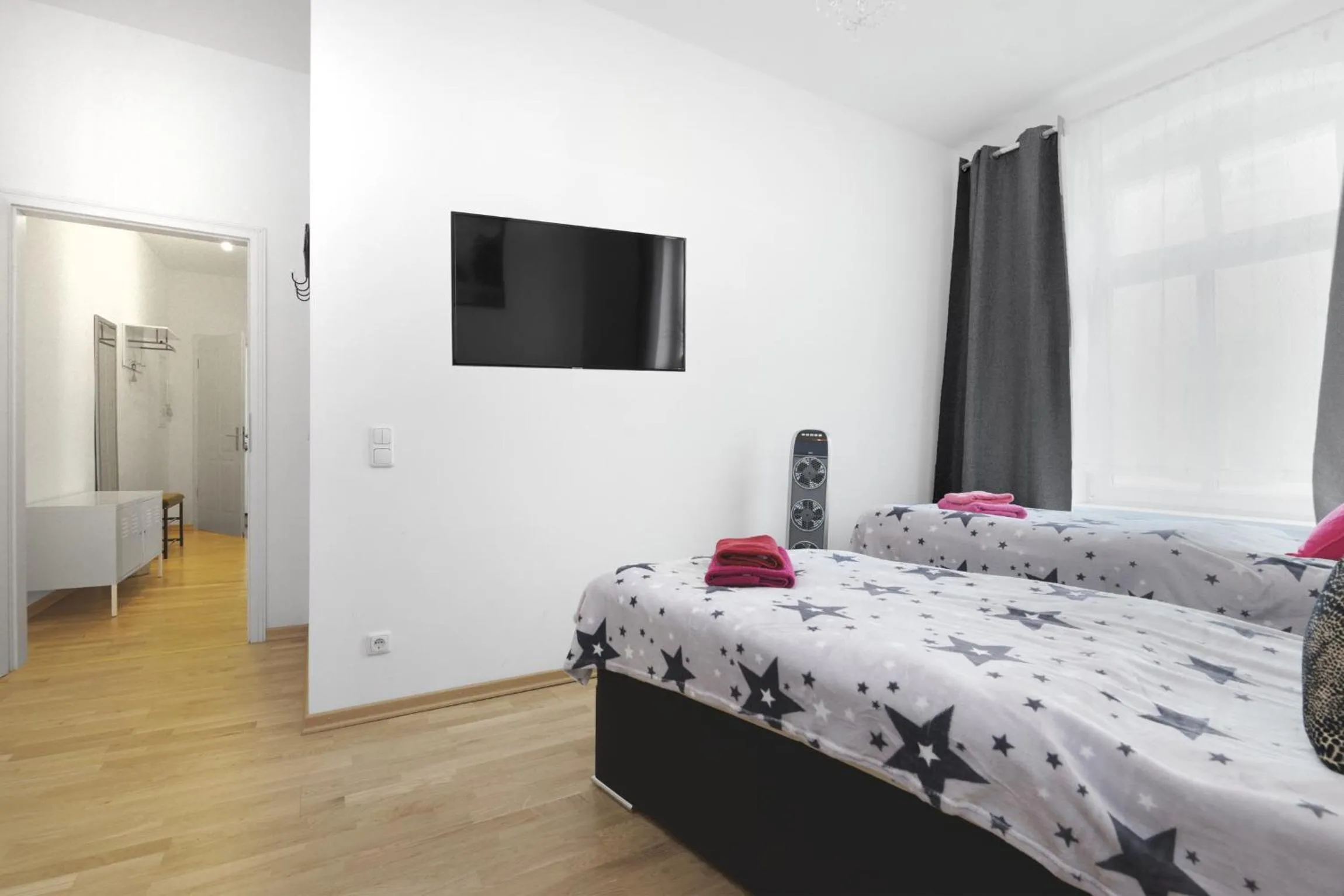Bed in Grand Central Mitte Apartment