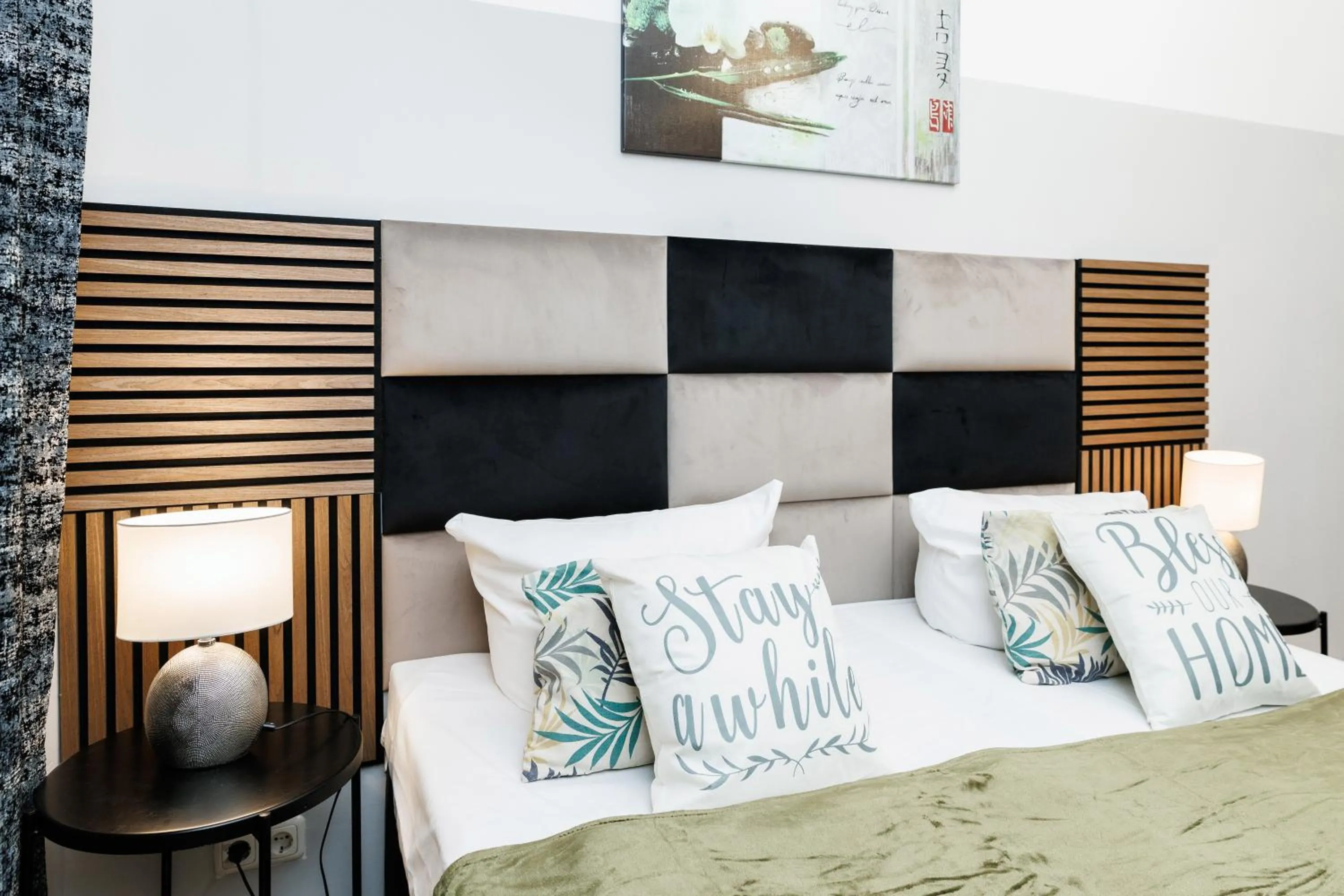Bed in Grand Central Mitte Apartment