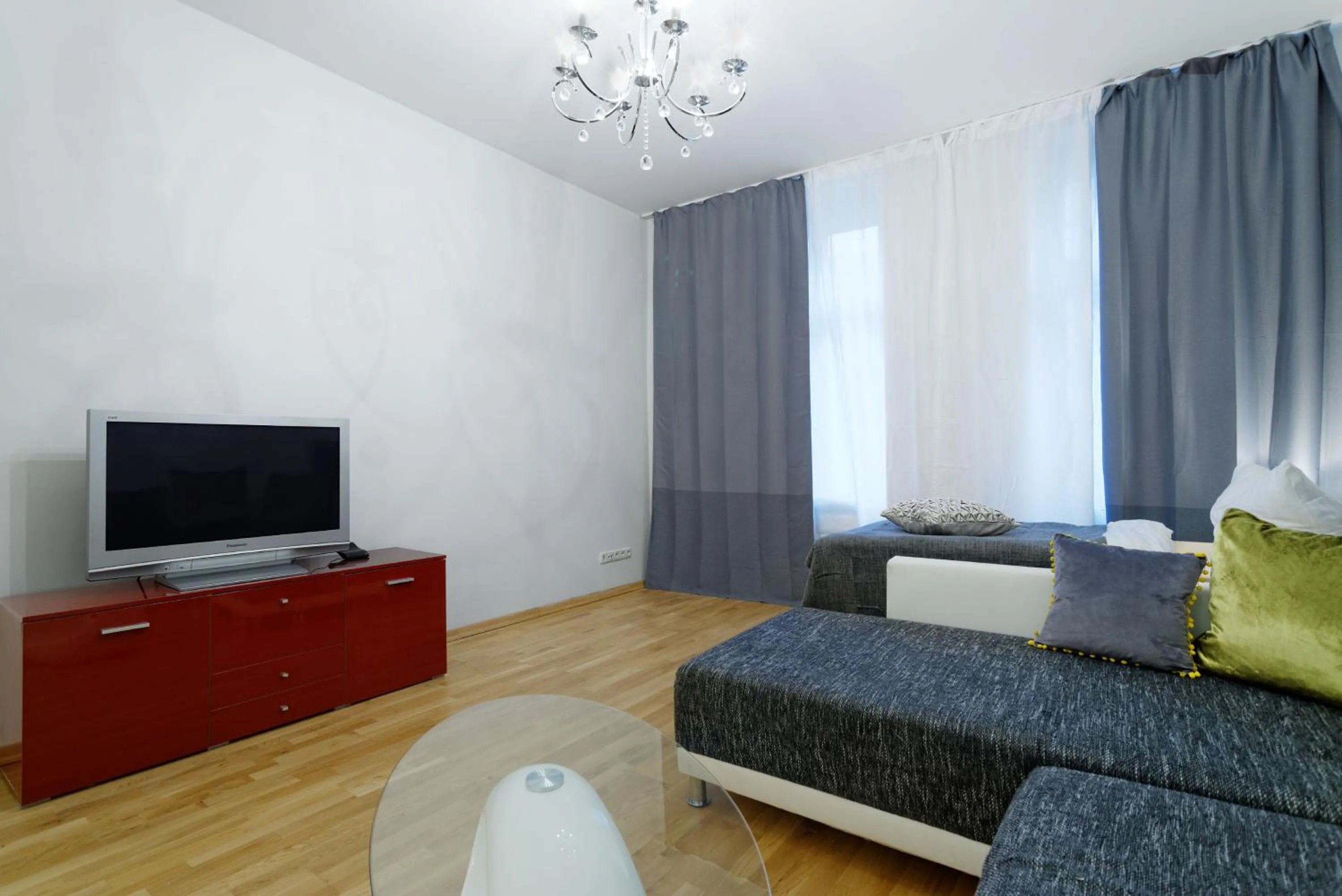 Living room in Grand Central Mitte Apartment