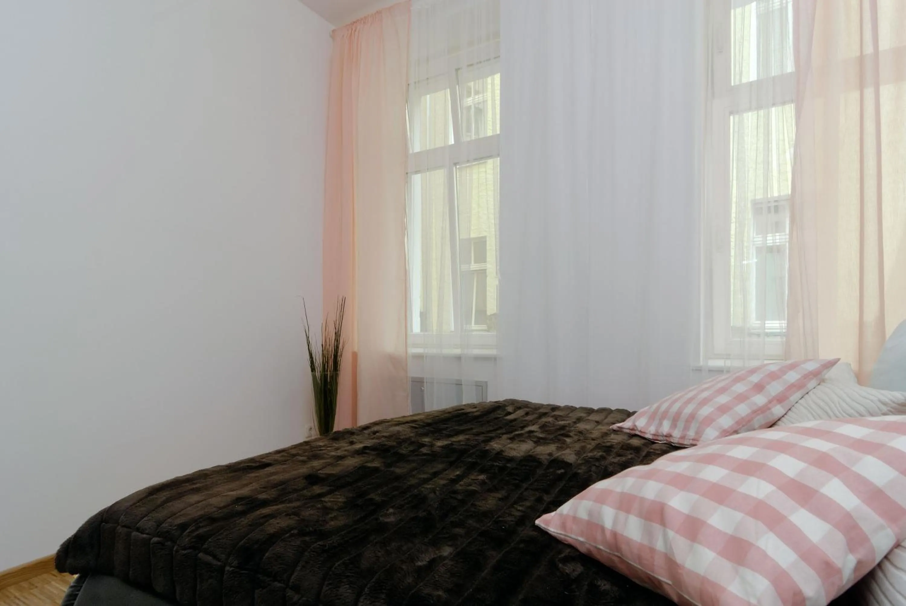 Bed in Grand Central Mitte Apartment