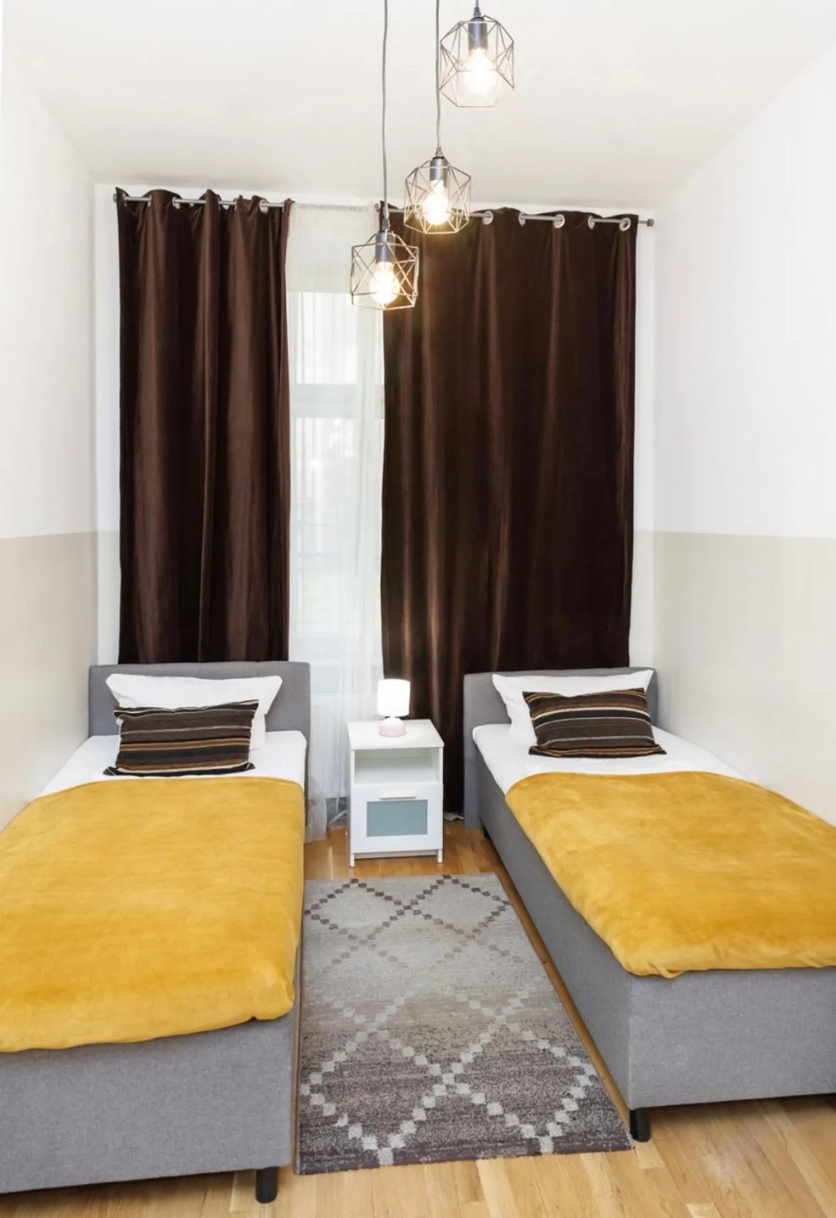 Bed in Grand Central Mitte Apartment