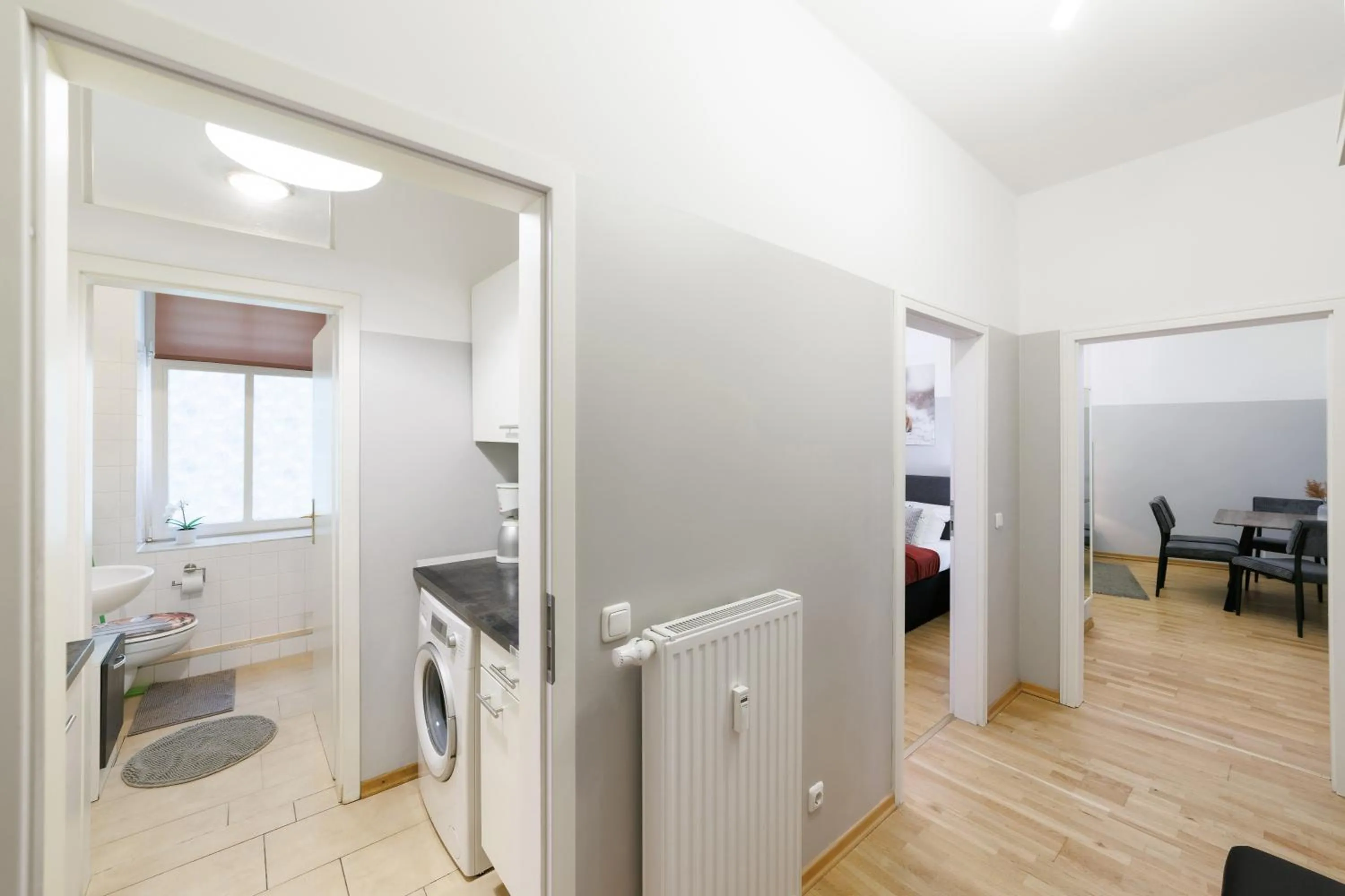 Living room in Grand Central Mitte Apartment
