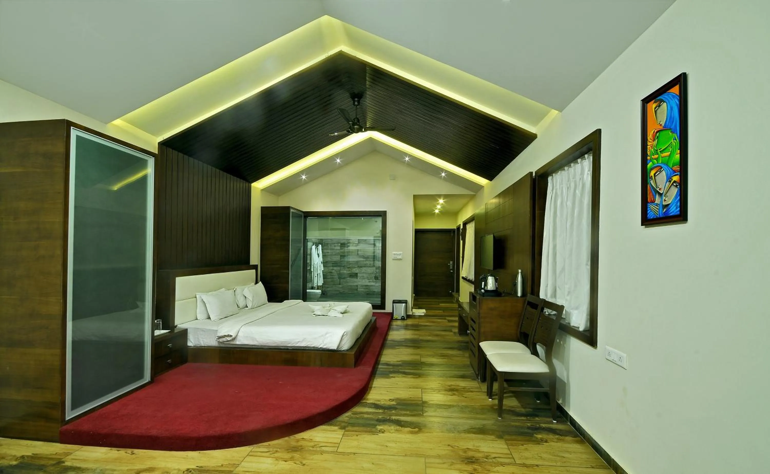 Bed in Vishal Lords Inn Gir Forest